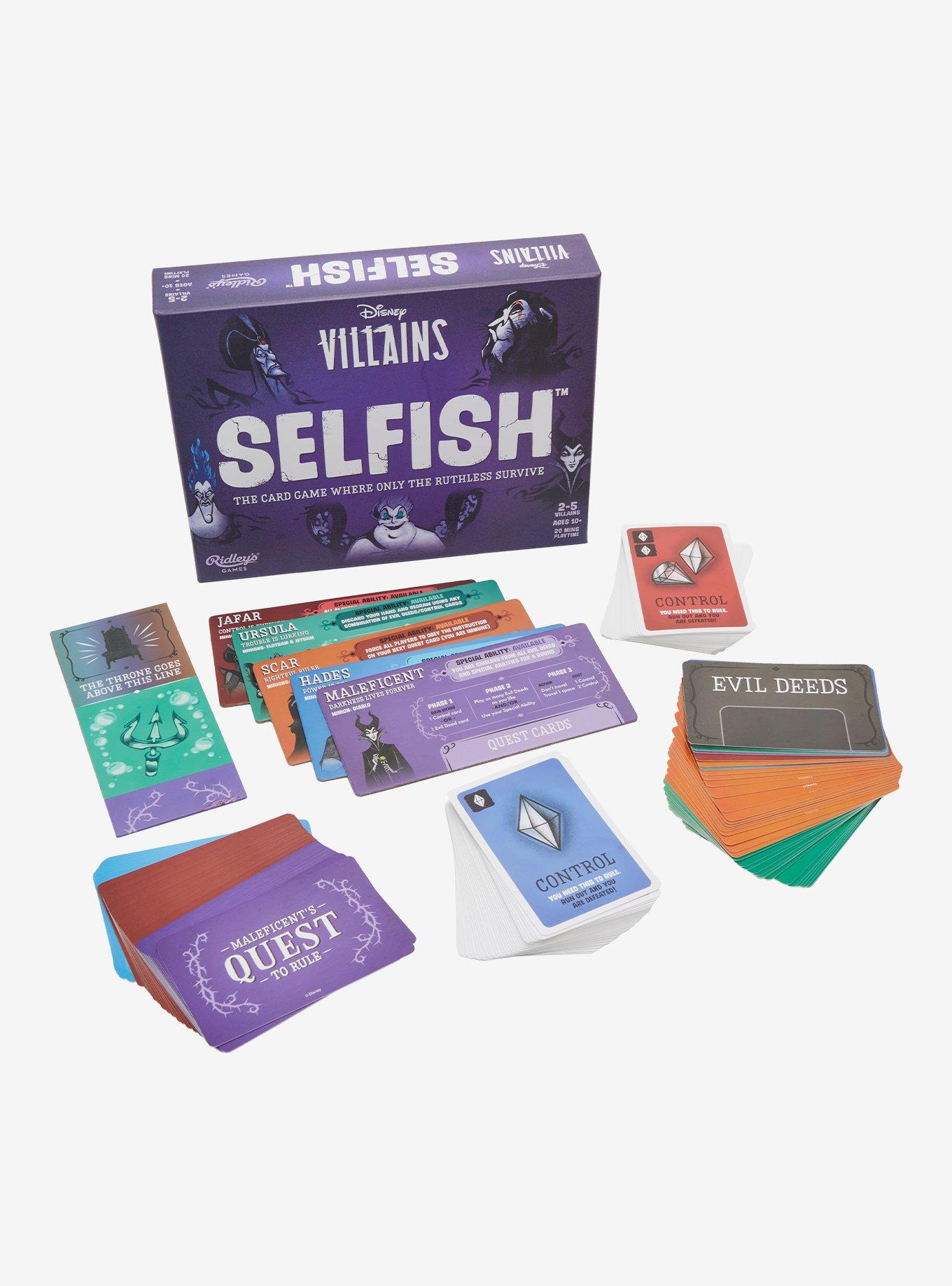Disney Villains Selfish Card Game, , alternate