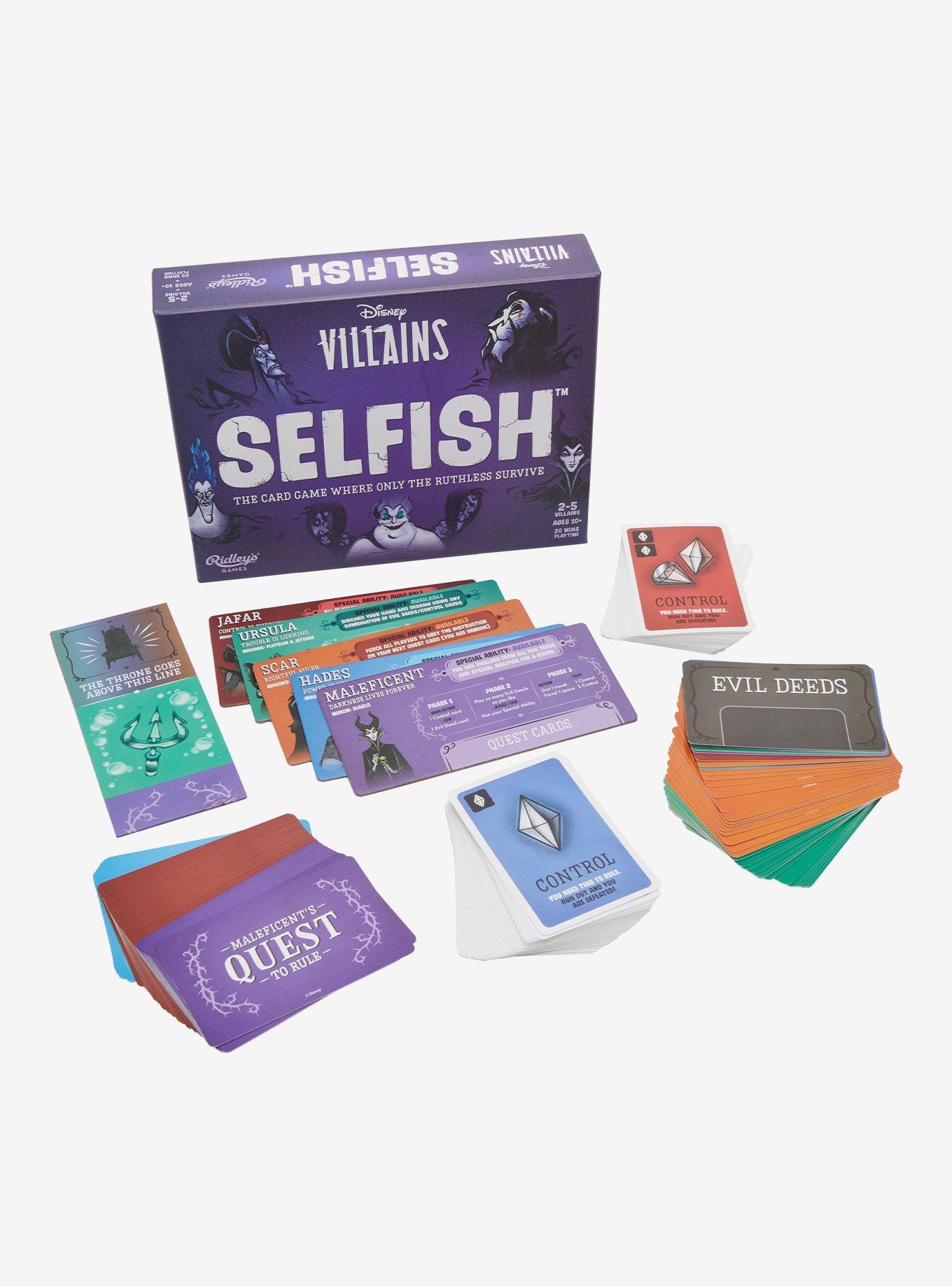 Disney Villains Selfish Card Game, , hi-res