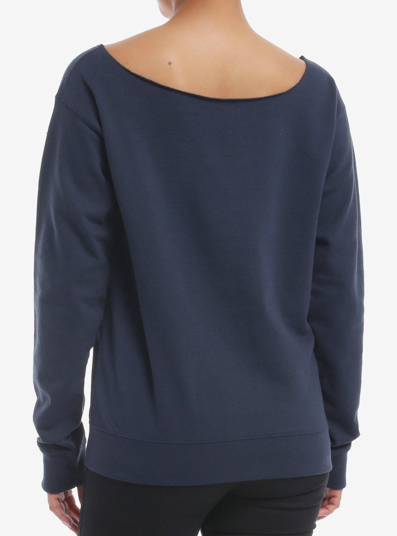 Disney Pixar Finding Dory Cuddle Party Girls Boatneck Sweatshirt, , hi-res