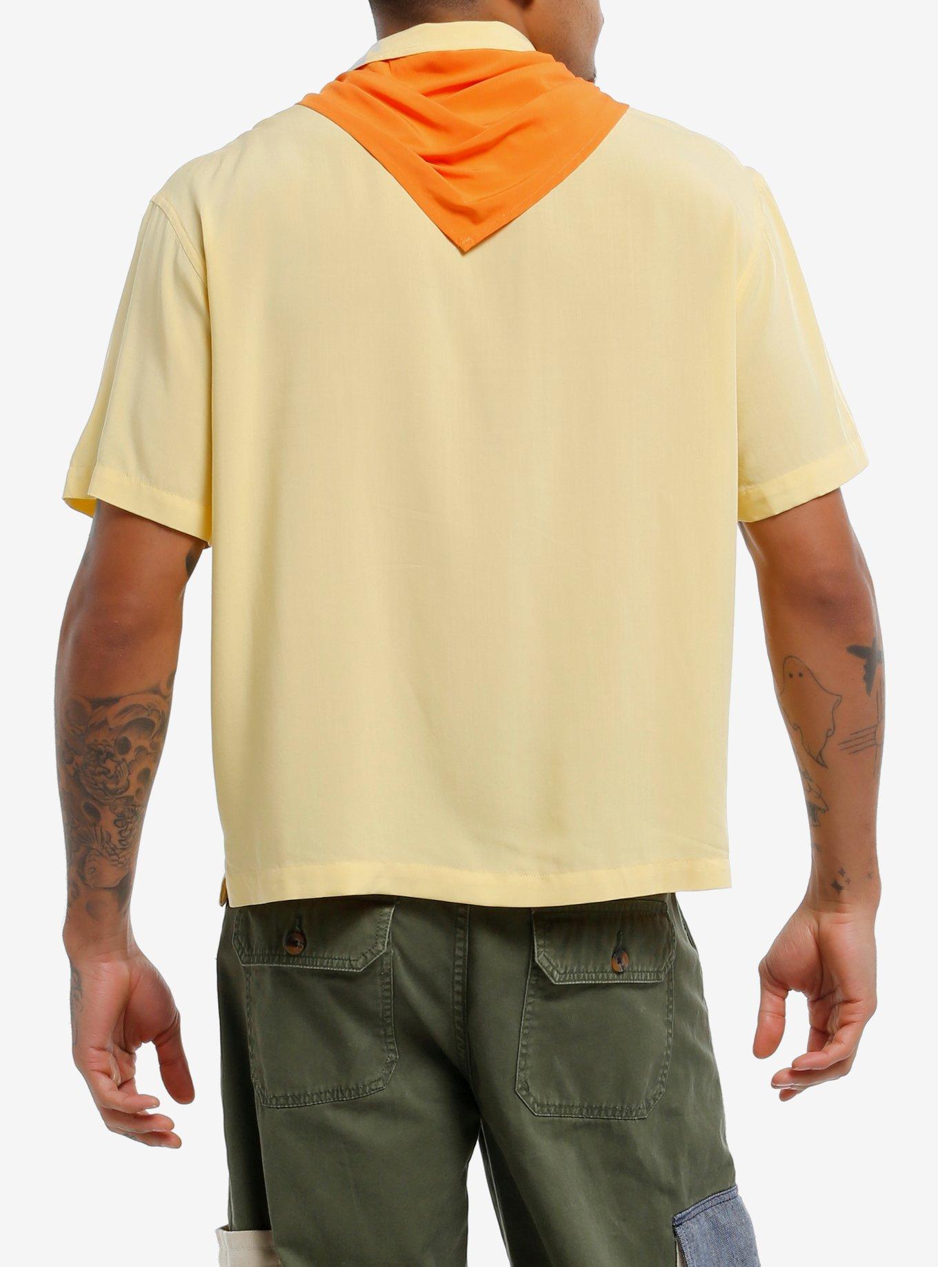 Our Universe Disney Pixar Up Russell Camp Woven Button-Up