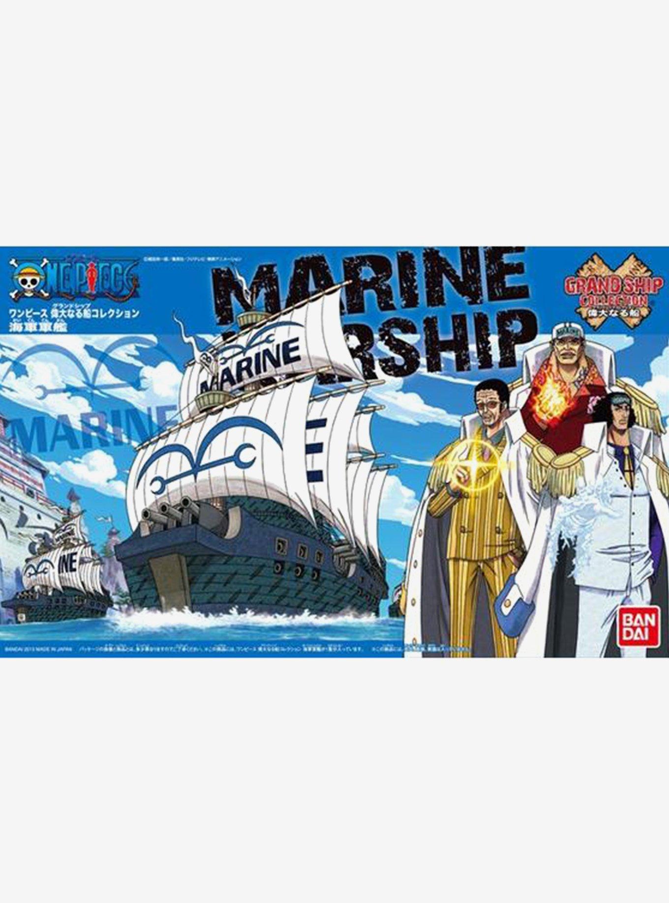 Bandai One Piece Marine Ship Model Kit, , alternate