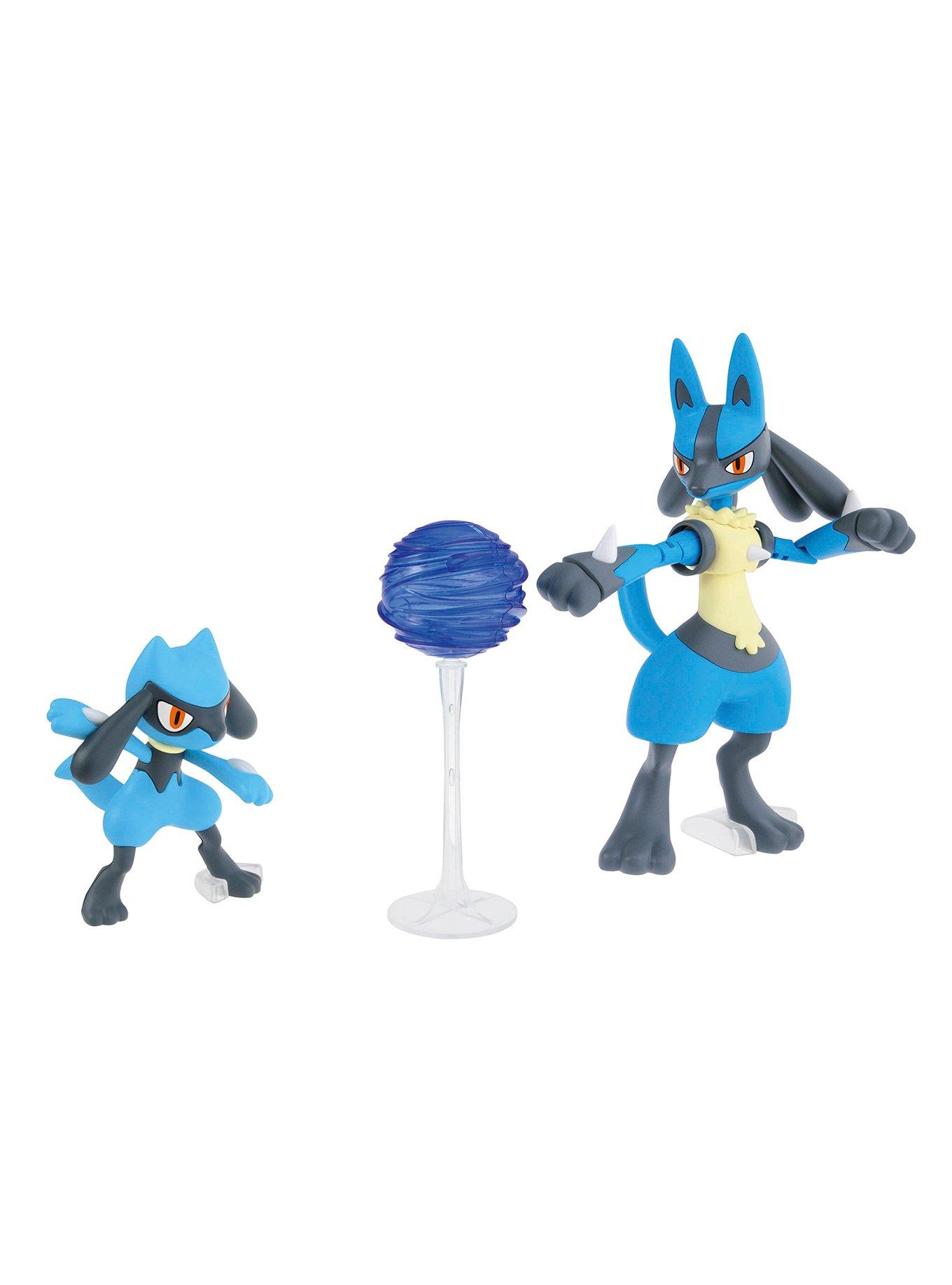 Bandai Spirits Pokemon Riolu & Lucario Model Kit, , hi-res