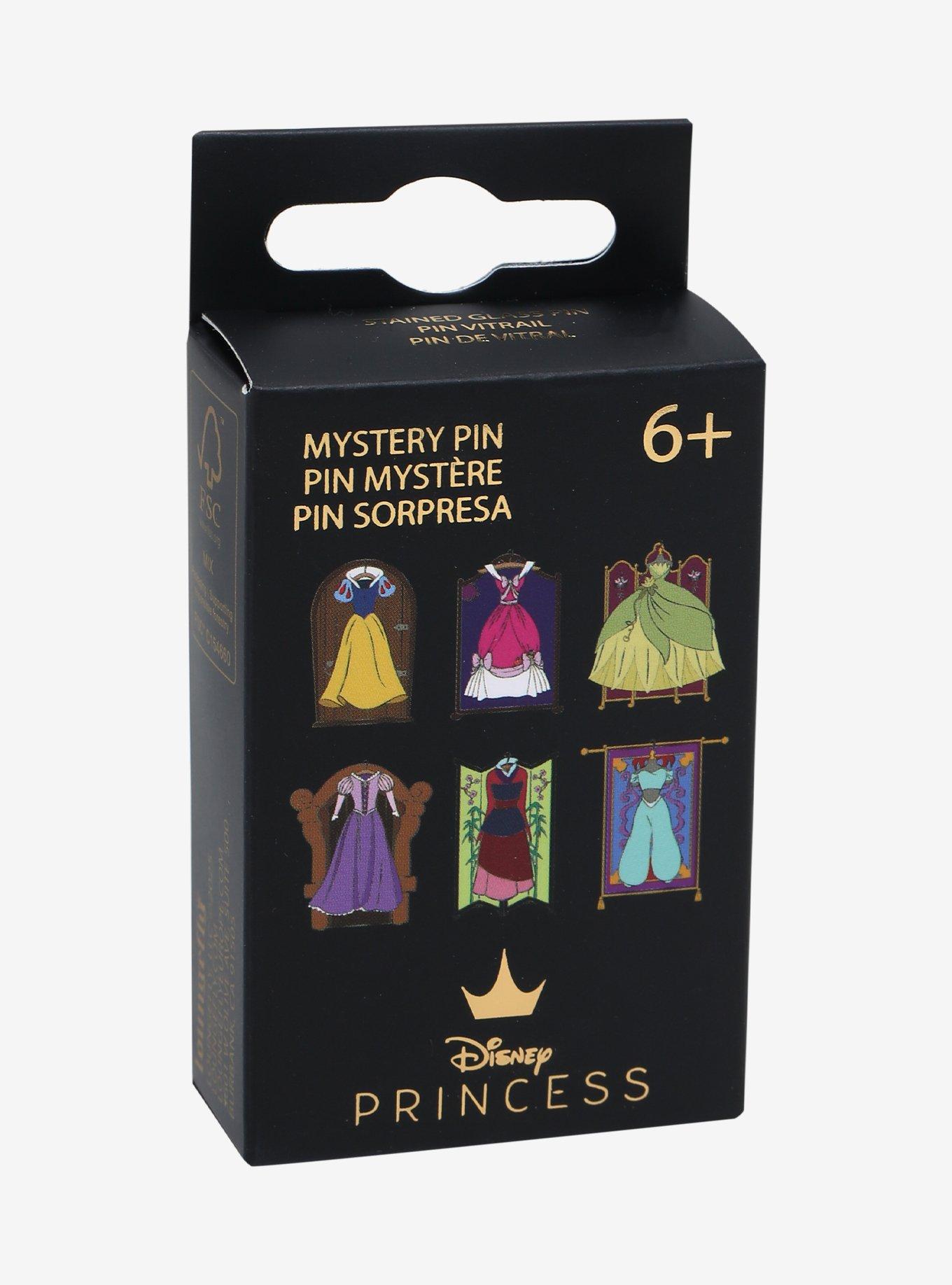 Loungefly Disney Princess Dresses Blind Box Enamel Pin, , hi-res