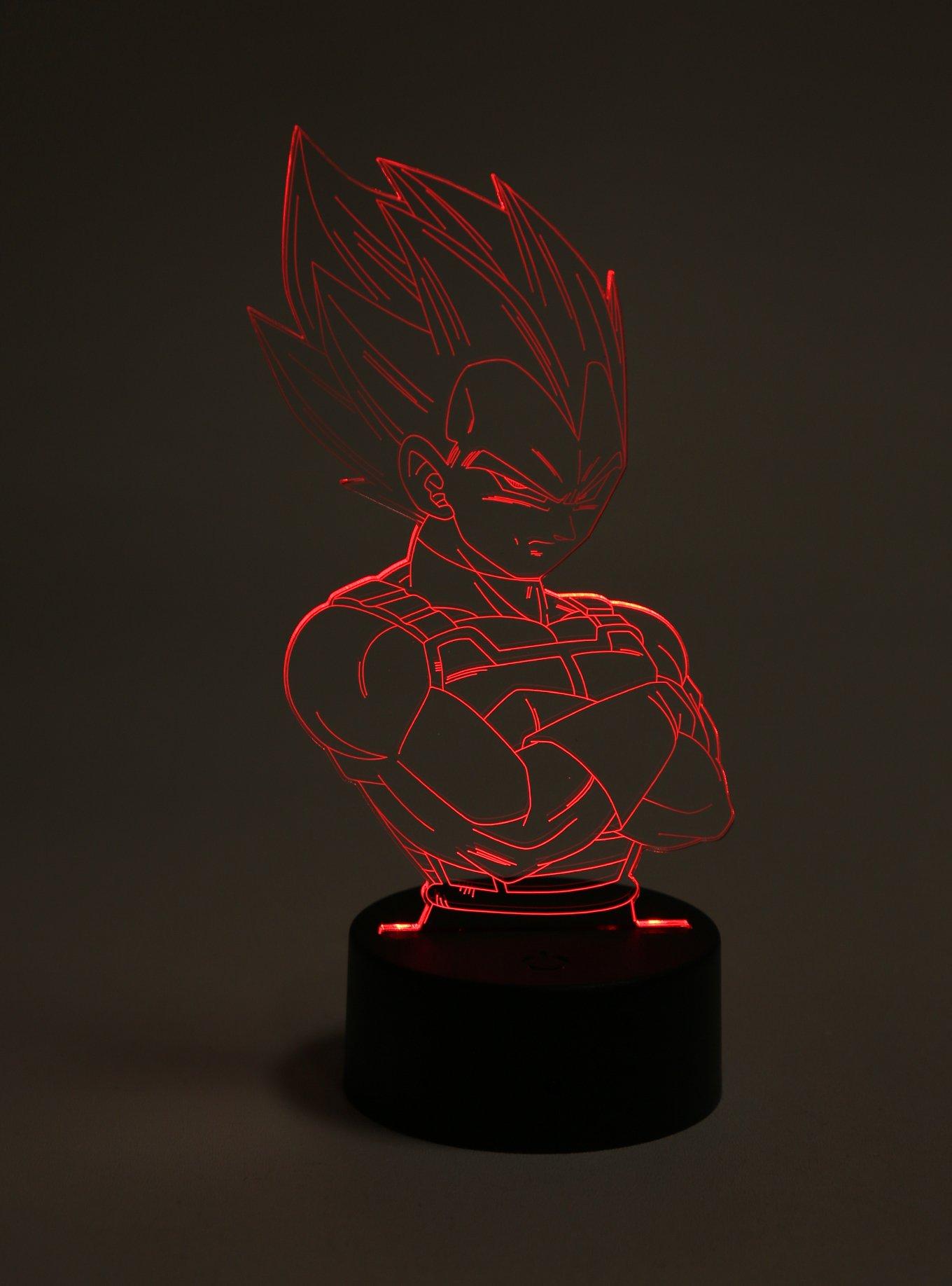 Otaku Lamps Dragon Ball Super Vegeta Acrylic Lamp, , hi-res