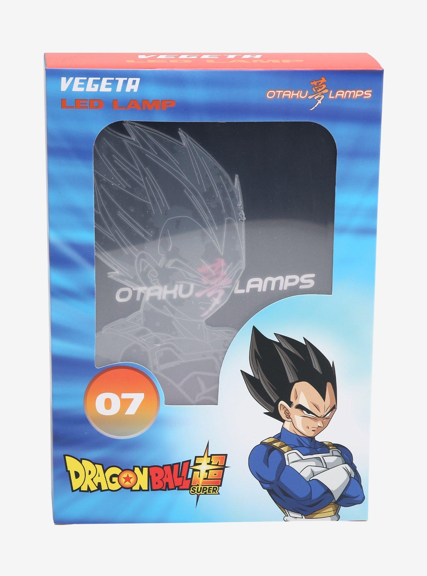 Otaku Lamps Dragon Ball Super Vegeta Acrylic Lamp, , alternate