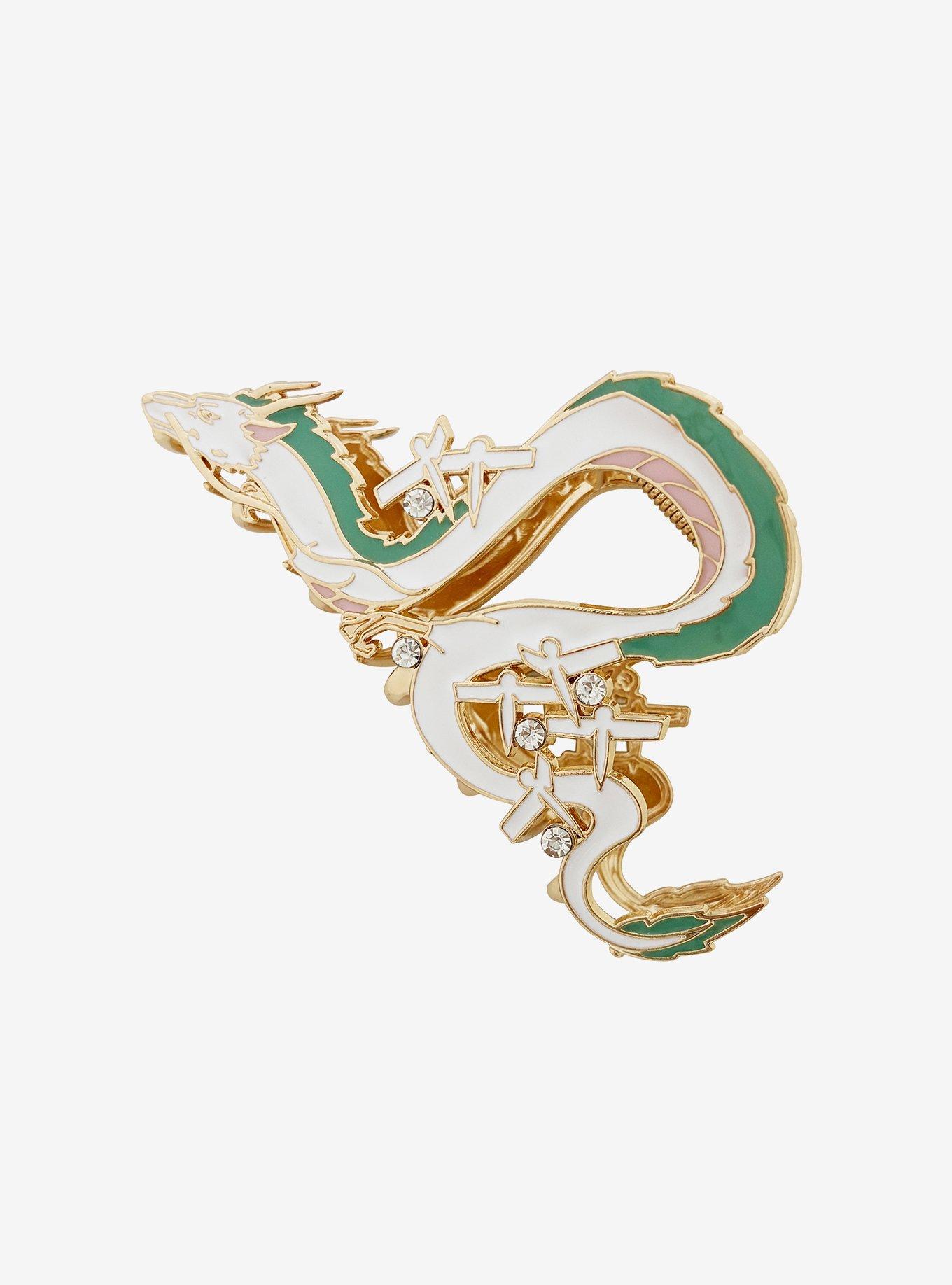 Her Universe Studio Ghibli® Spirited Away Haku Dragon Claw Hair Clip, , hi-res