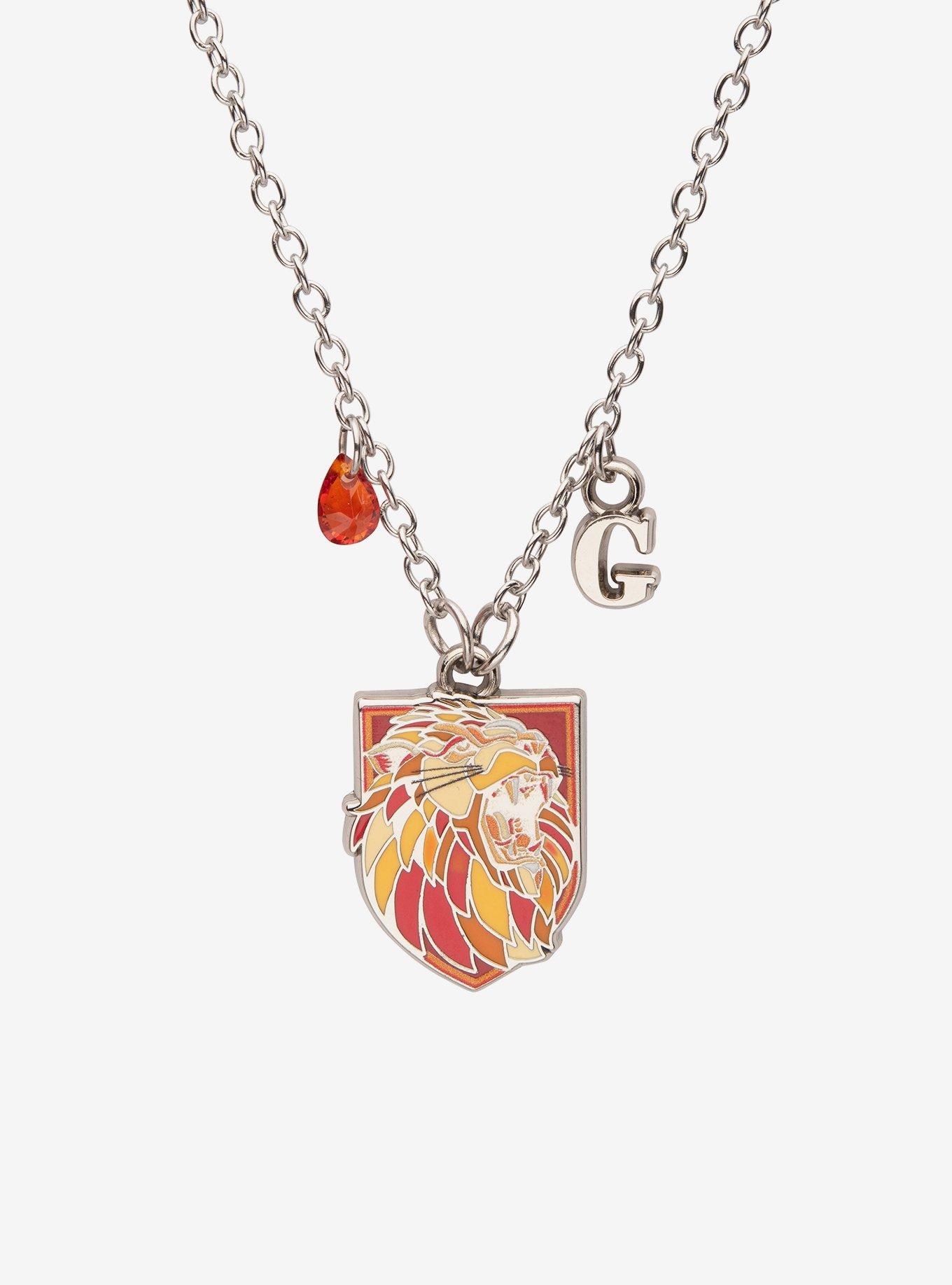 Harry Potter Gryffindor Sigil Necklace, , hi-res