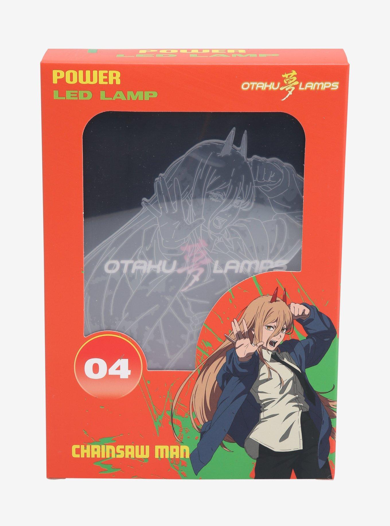 Otaku Lamps Chainsaw Man Power Acrylic Lamp, , alternate