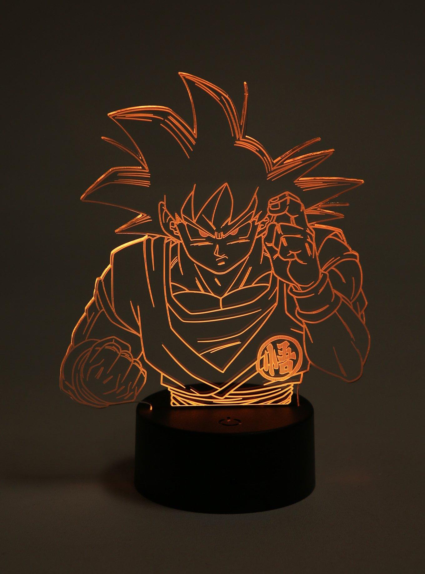 Otaku Lamps Dragon Ball Super Goku Acrylic Lamp, , alternate