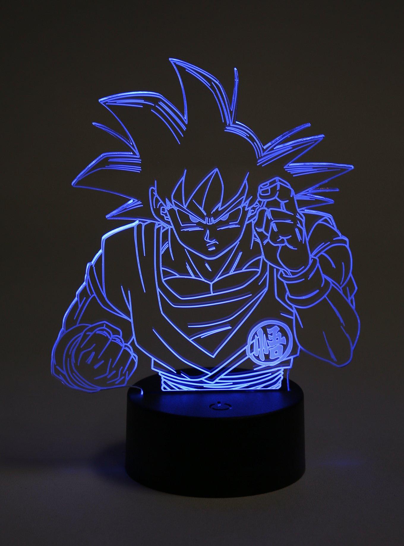 Otaku Lamps Dragon Ball Super Goku Acrylic Lamp, , alternate