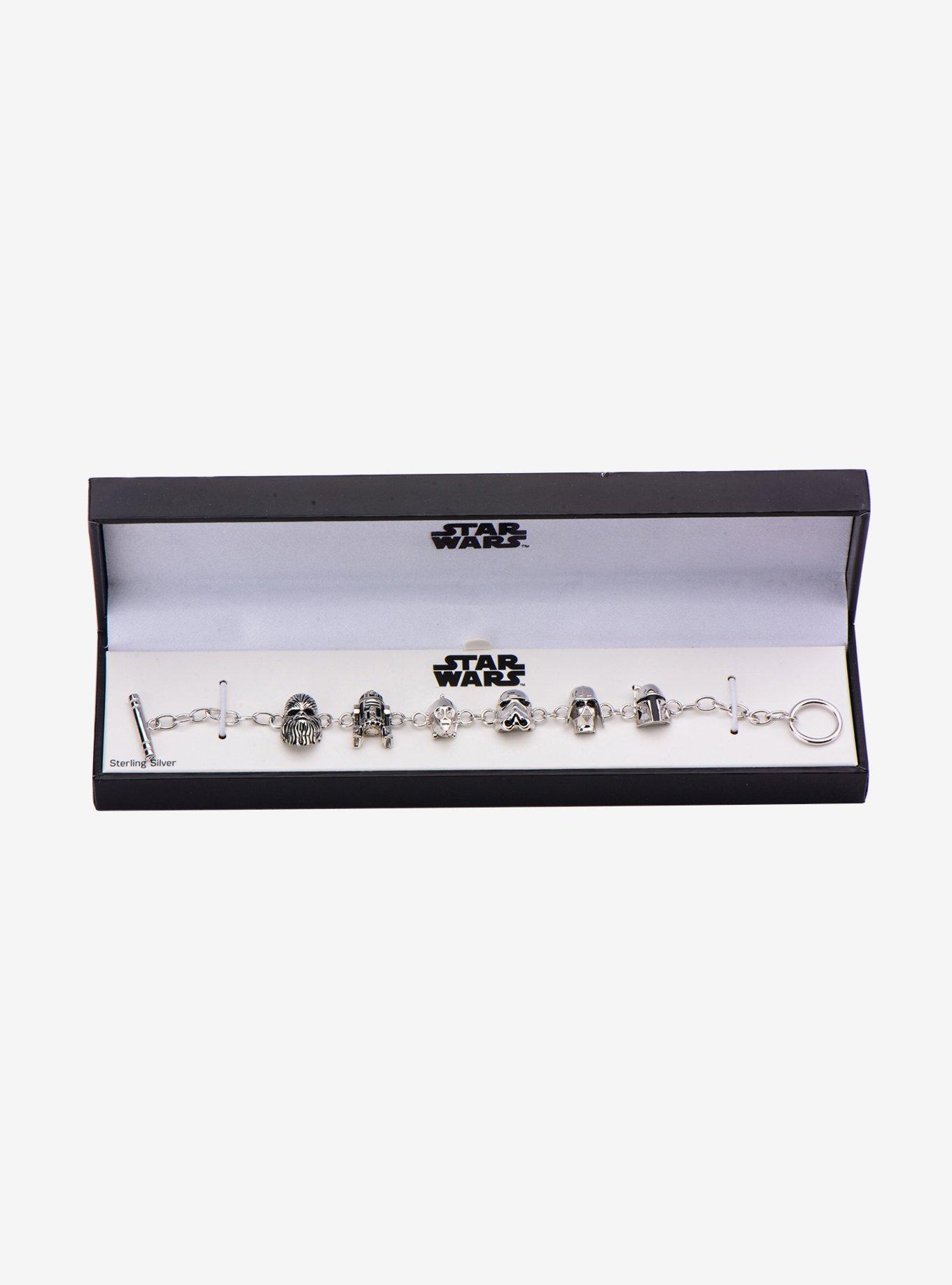 Star Wars Character Toggle Chain Charm Bracelet, , alternate