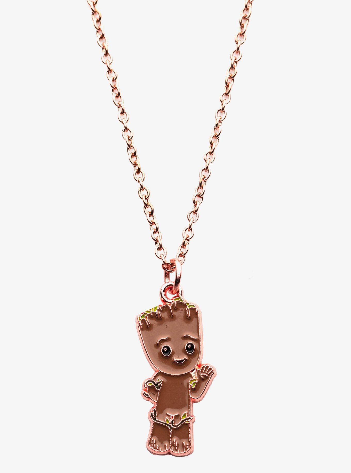 Marvel Guardians Of The Galaxy Baby Groot Necklace, , hi-res