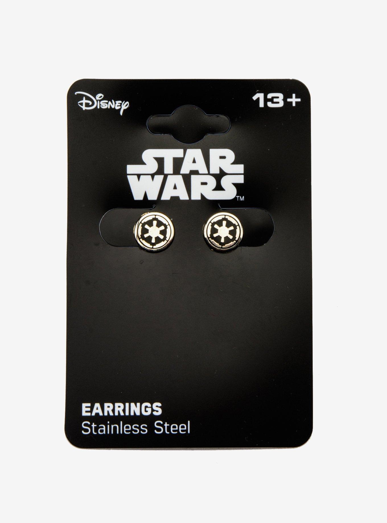 Star Wars Imperial Crest Stud Earrings, , hi-res