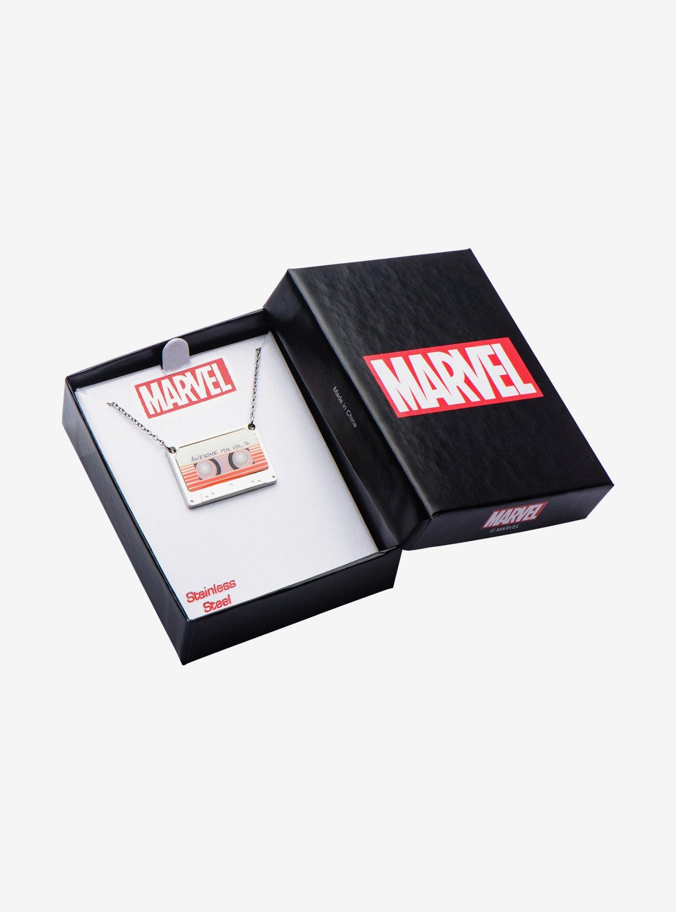 Marvel Guardians Of The Galaxy Cassette Tape Necklace, , alternate