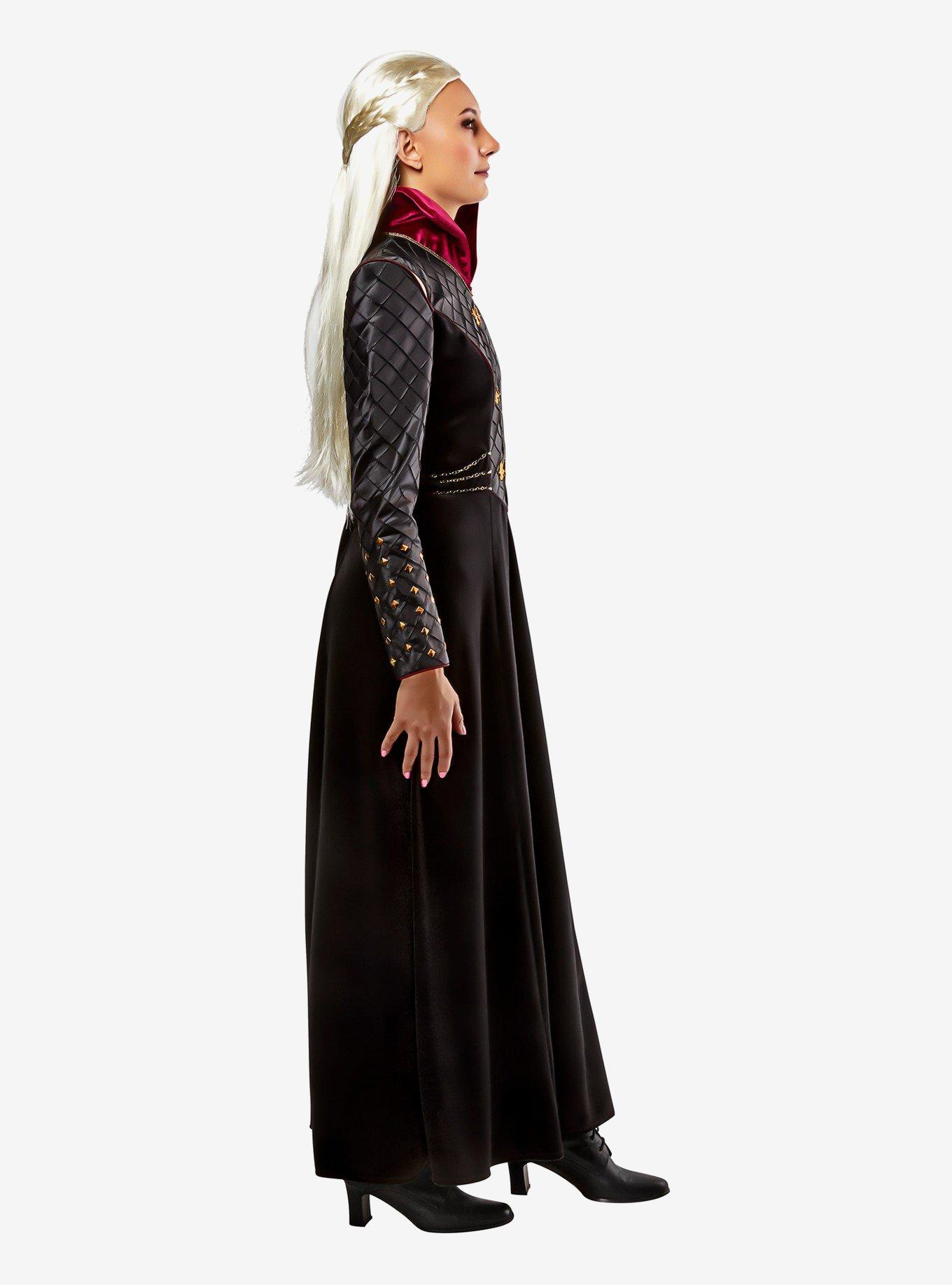 House of the Dragon Rhaenyra Targaryen Deluxe Costume, BLACK, alternate