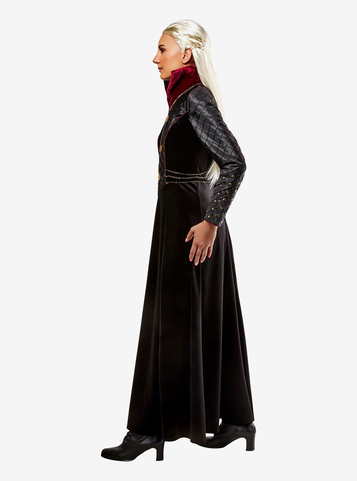 House of the Dragon Rhaenyra Targaryen Deluxe Costume, BLACK, alternate