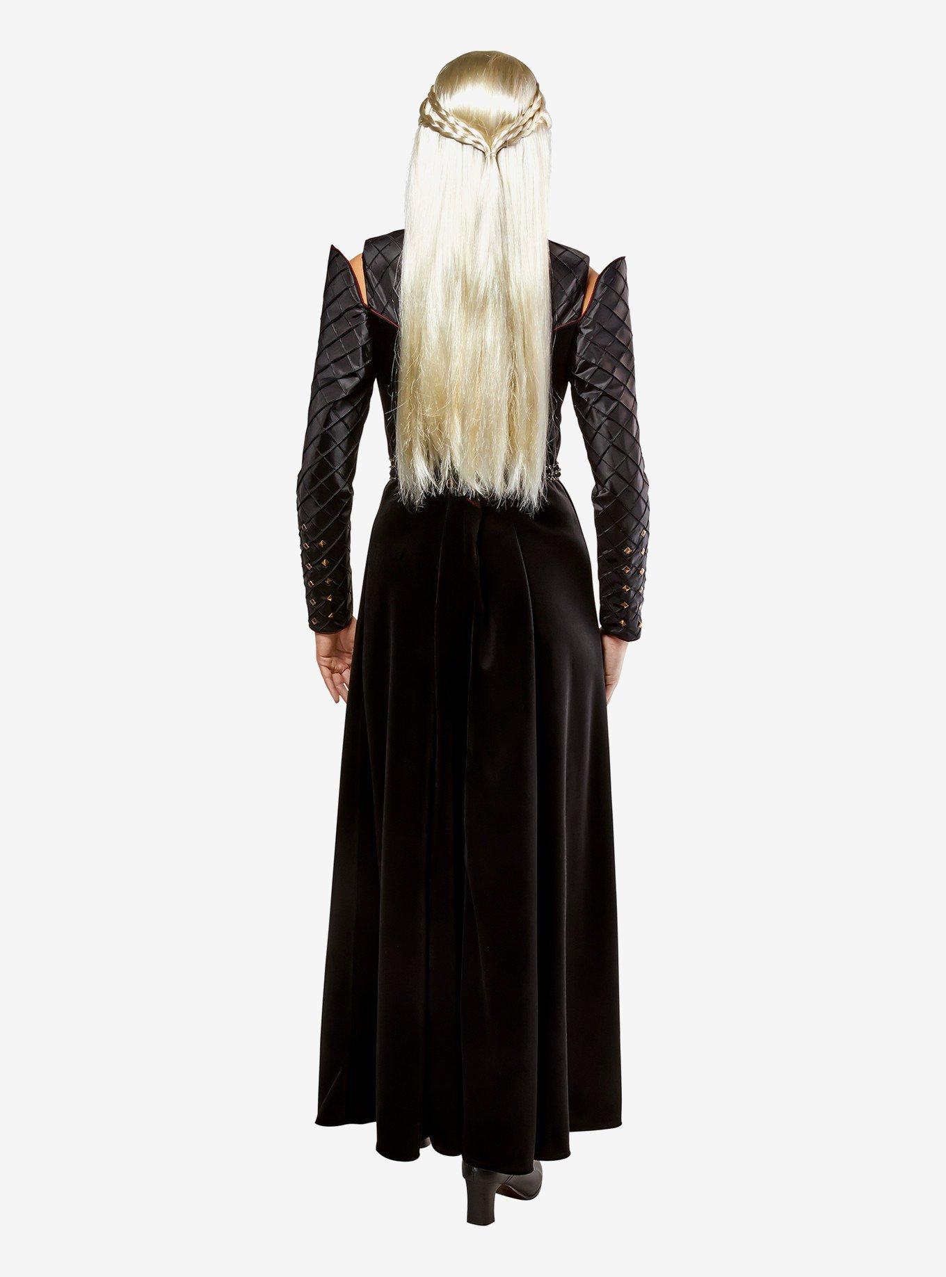 House of the Dragon Rhaenyra Targaryen Deluxe Costume, BLACK, alternate