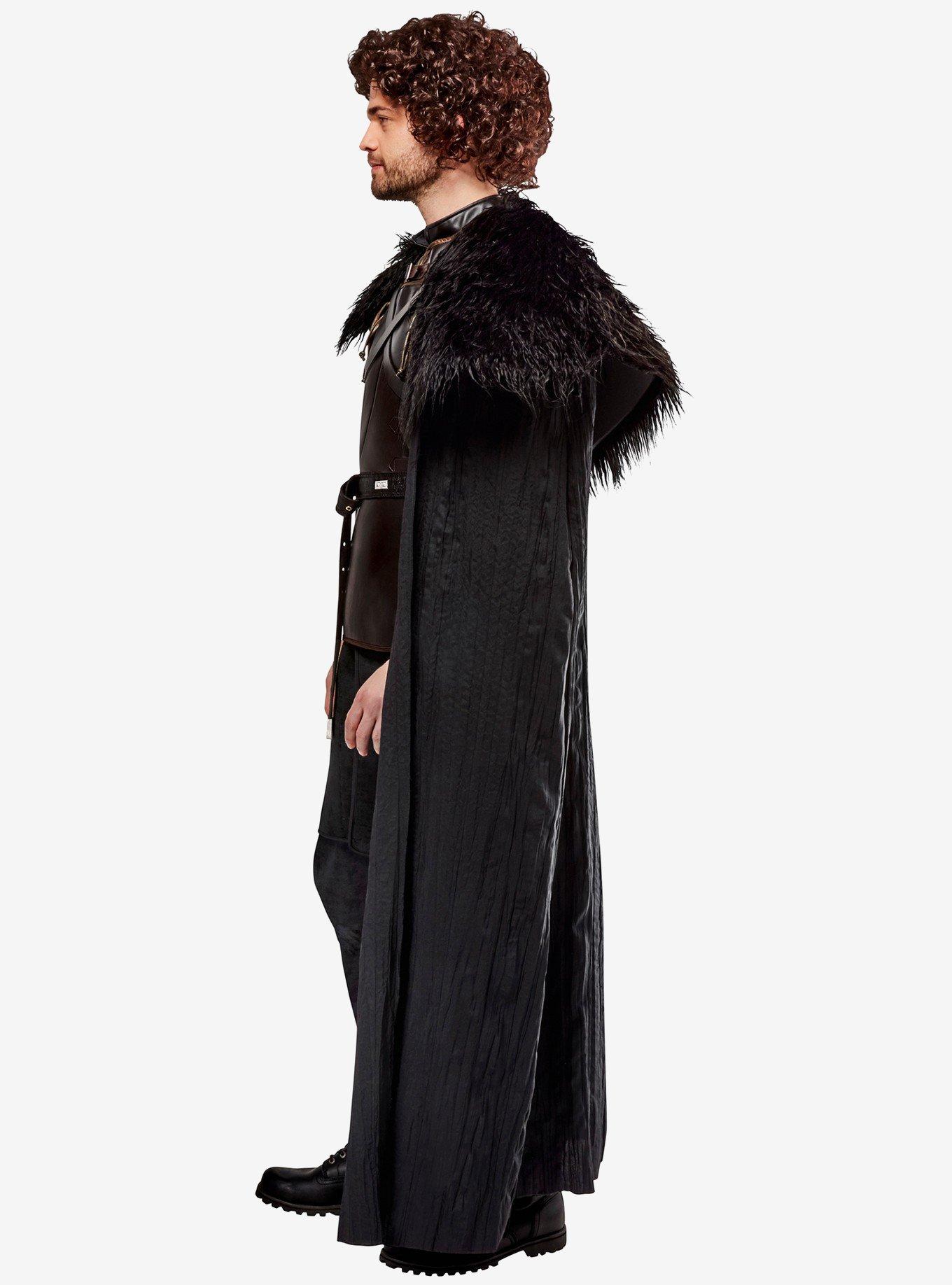 Game of Thrones Jon Snow Costume, BLACK, alternate