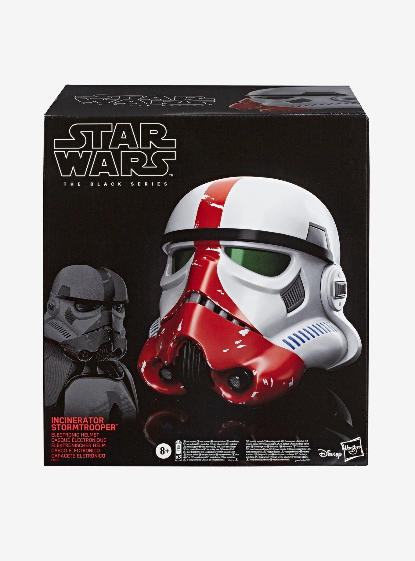 Star Wars The Black Series The Mandalorian Incinerator Stormtrooper Helmet, , alternate