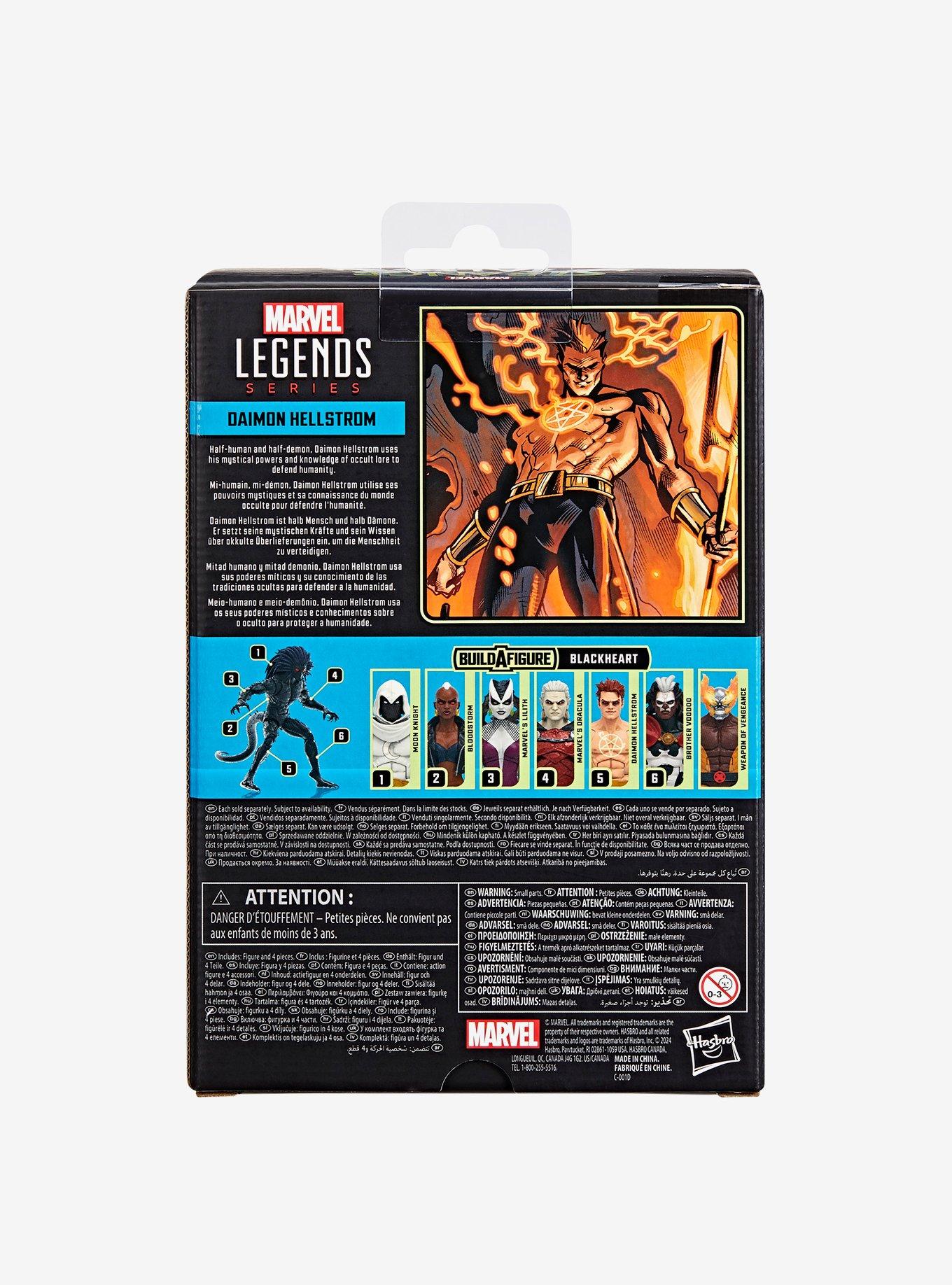 Marvel Legends Daimon Hellstrom Action Figure, , alternate