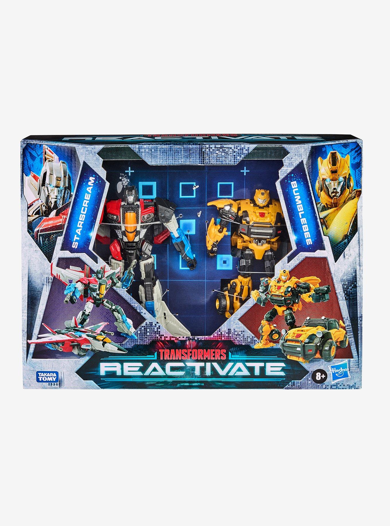 Transformers: Reactivate Bumblebee & Starscream Action Figure Set, , alternate