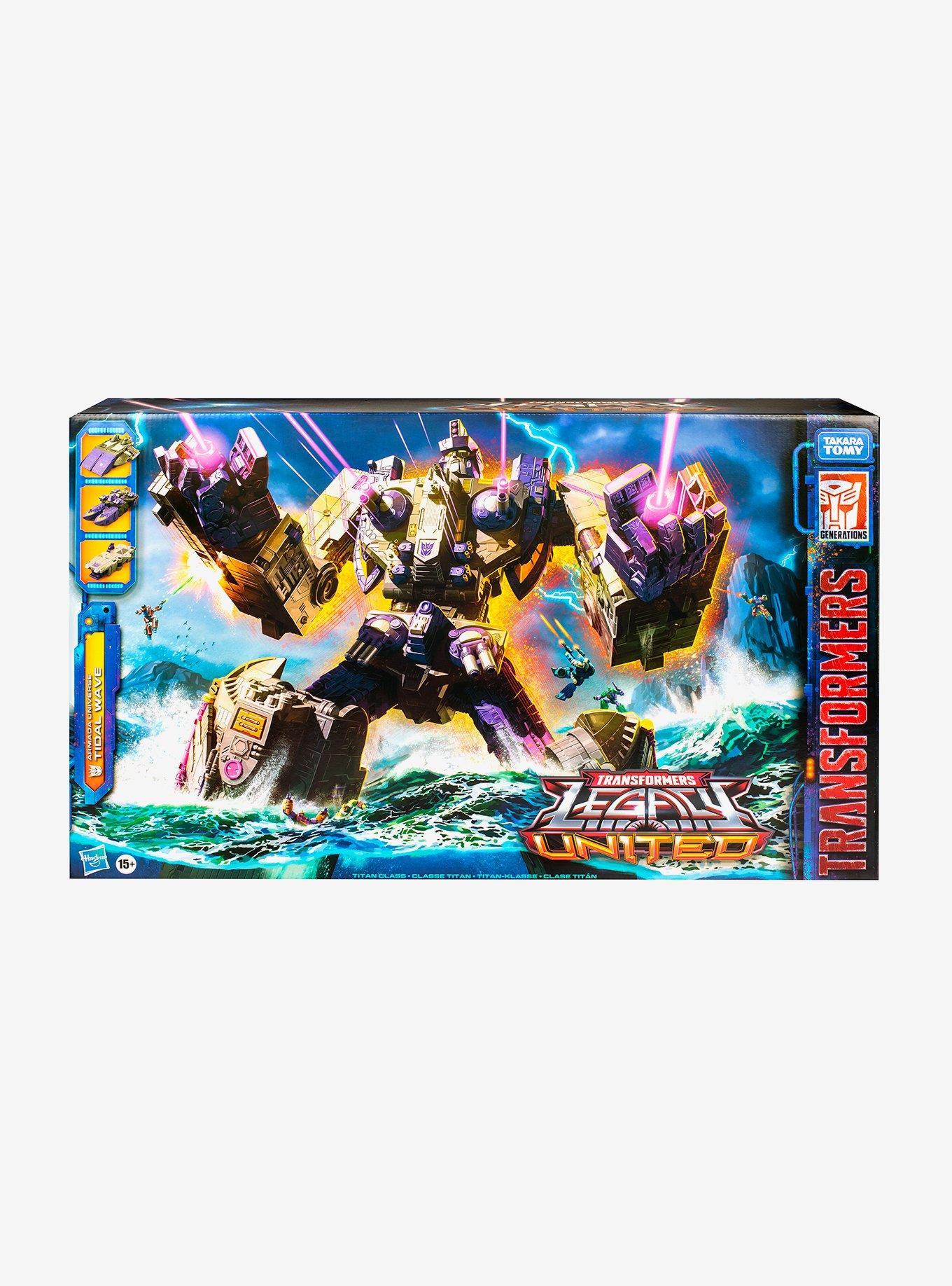 Transformers Legacy United Titan Class Armada Universe Tidal Wave Action Figure, , alternate