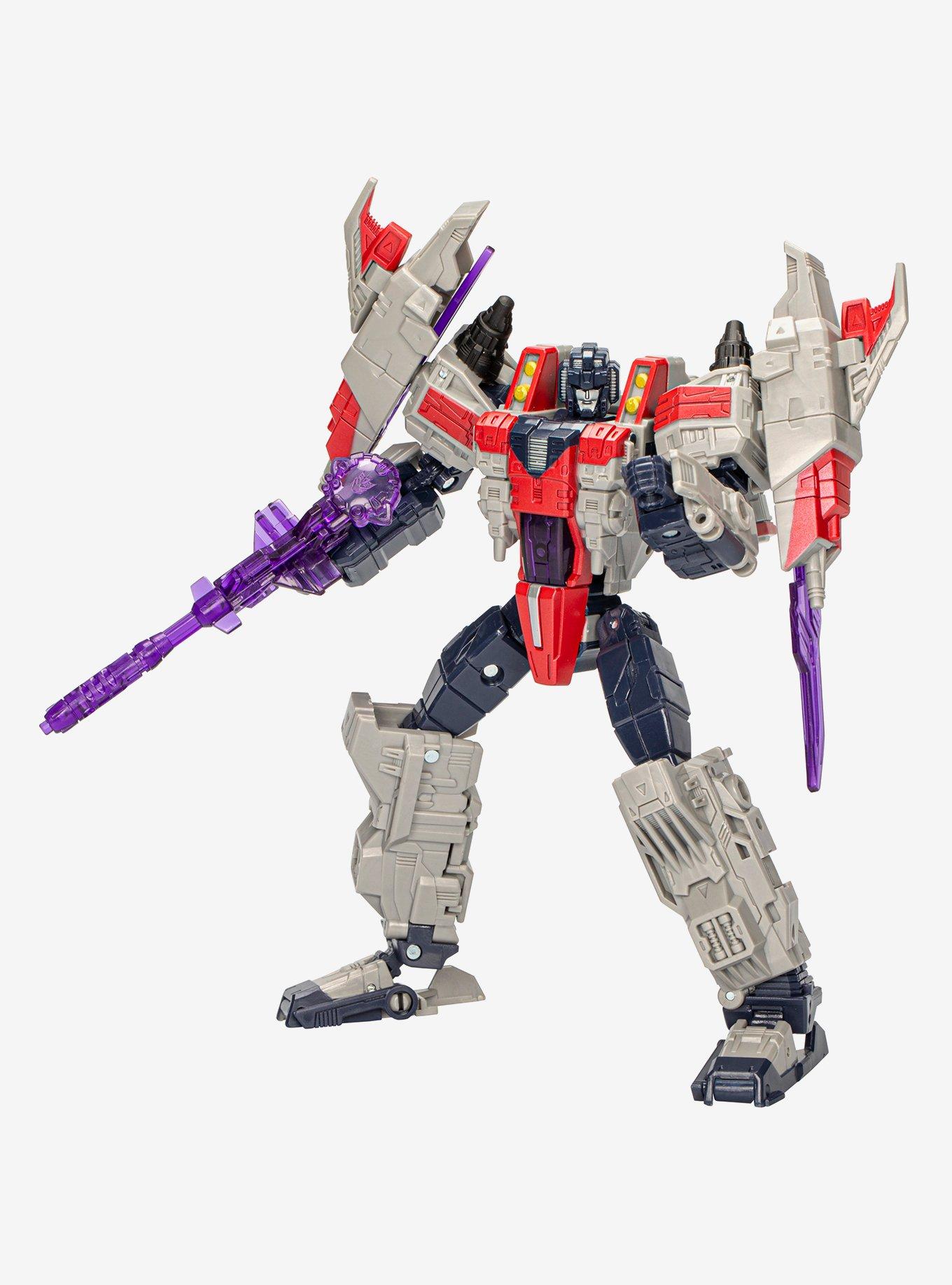 Transformers Legacy United Voyager Class Cybertron Universe Starscream Action Figure, , hi-res