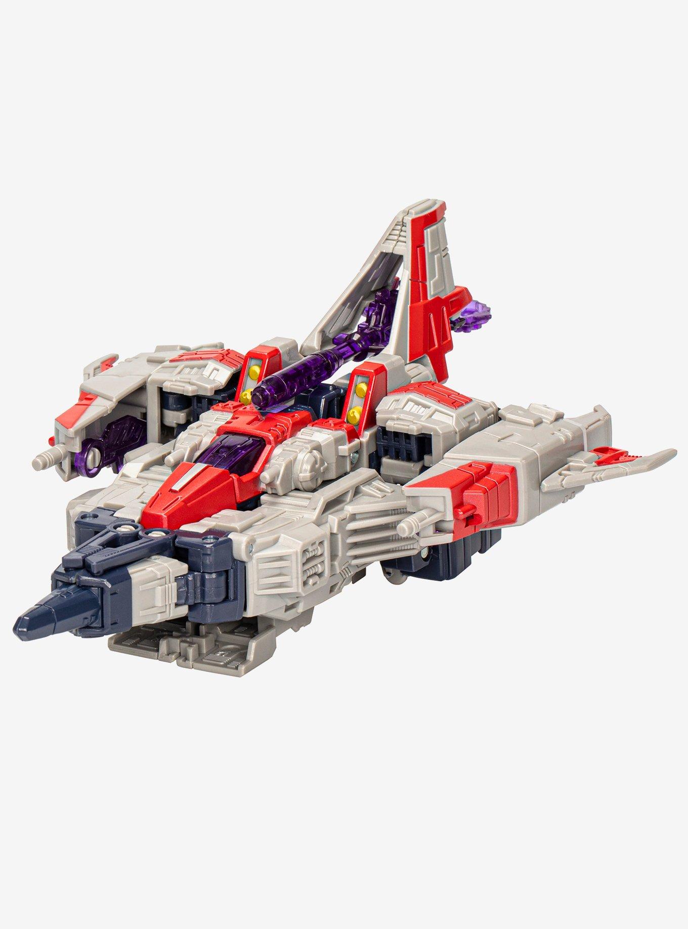 Transformers Legacy United Voyager Class Cybertron Universe Starscream Action Figure, , alternate
