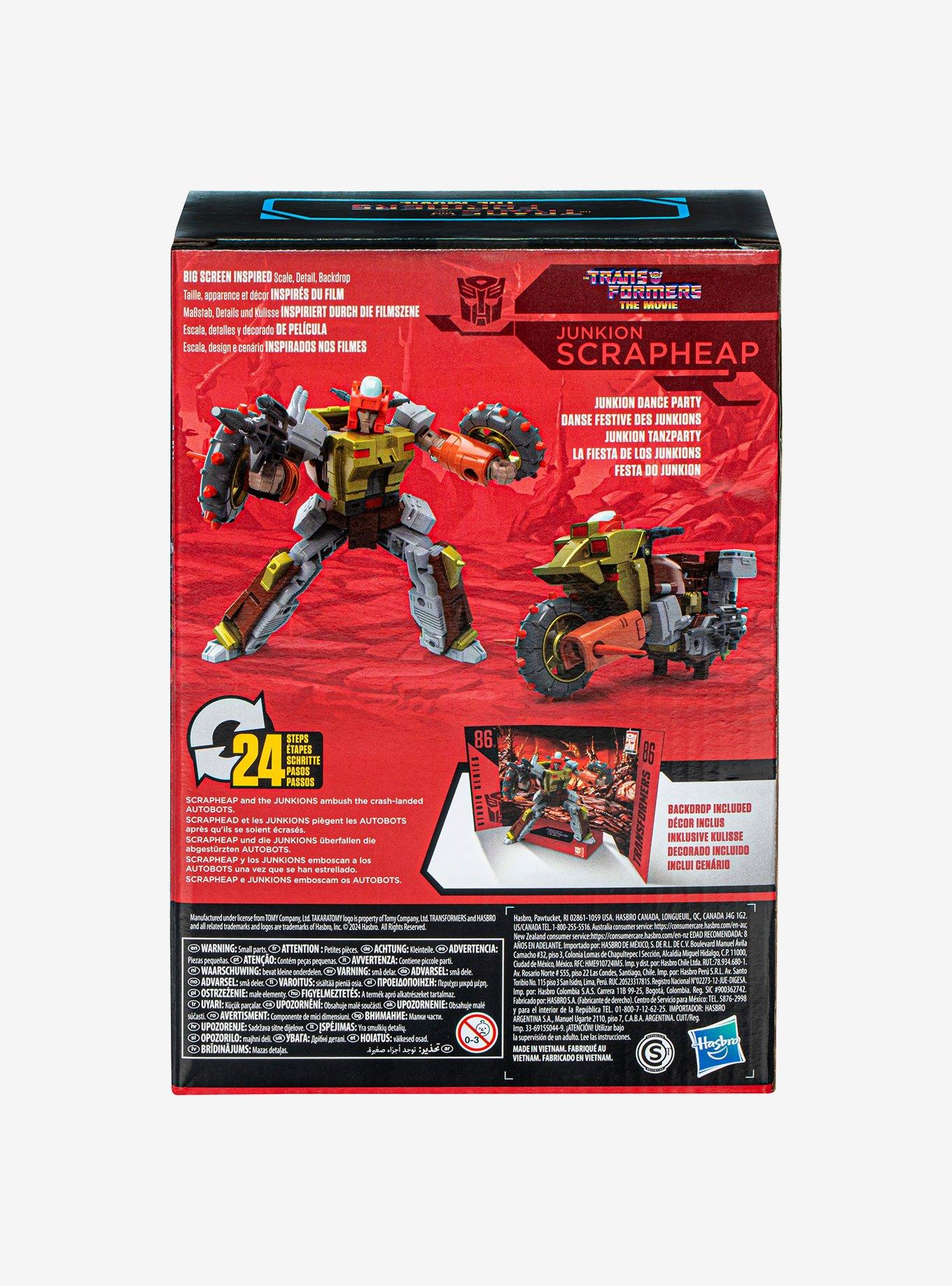 Transformers Studio Series Voyager Class Junkion Scrapheap Action Figure, , alternate