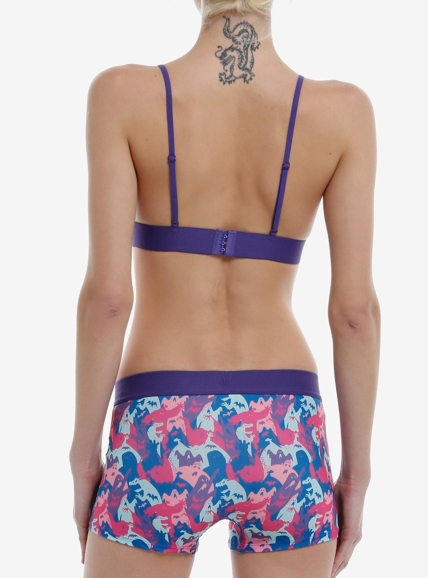 Scooby-Doo! Ghost Bra & Boyshort Panty Set, MULTI, alternate