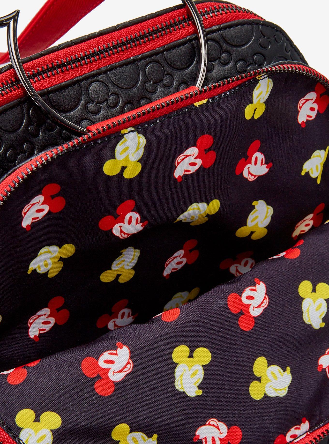 Loungefly Disney Mickey Mouse Debossed Silhouettes Mini Backpack — BoxLunch Exclusive