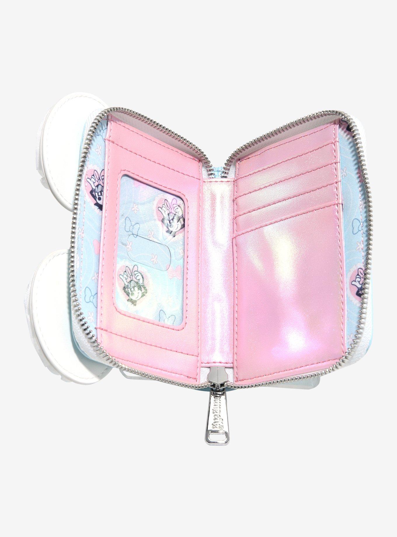 Loungefly Disney Minnie Mouse Bow Ears Small Zip Wallet - BoxLunch Exclusive, , alternate