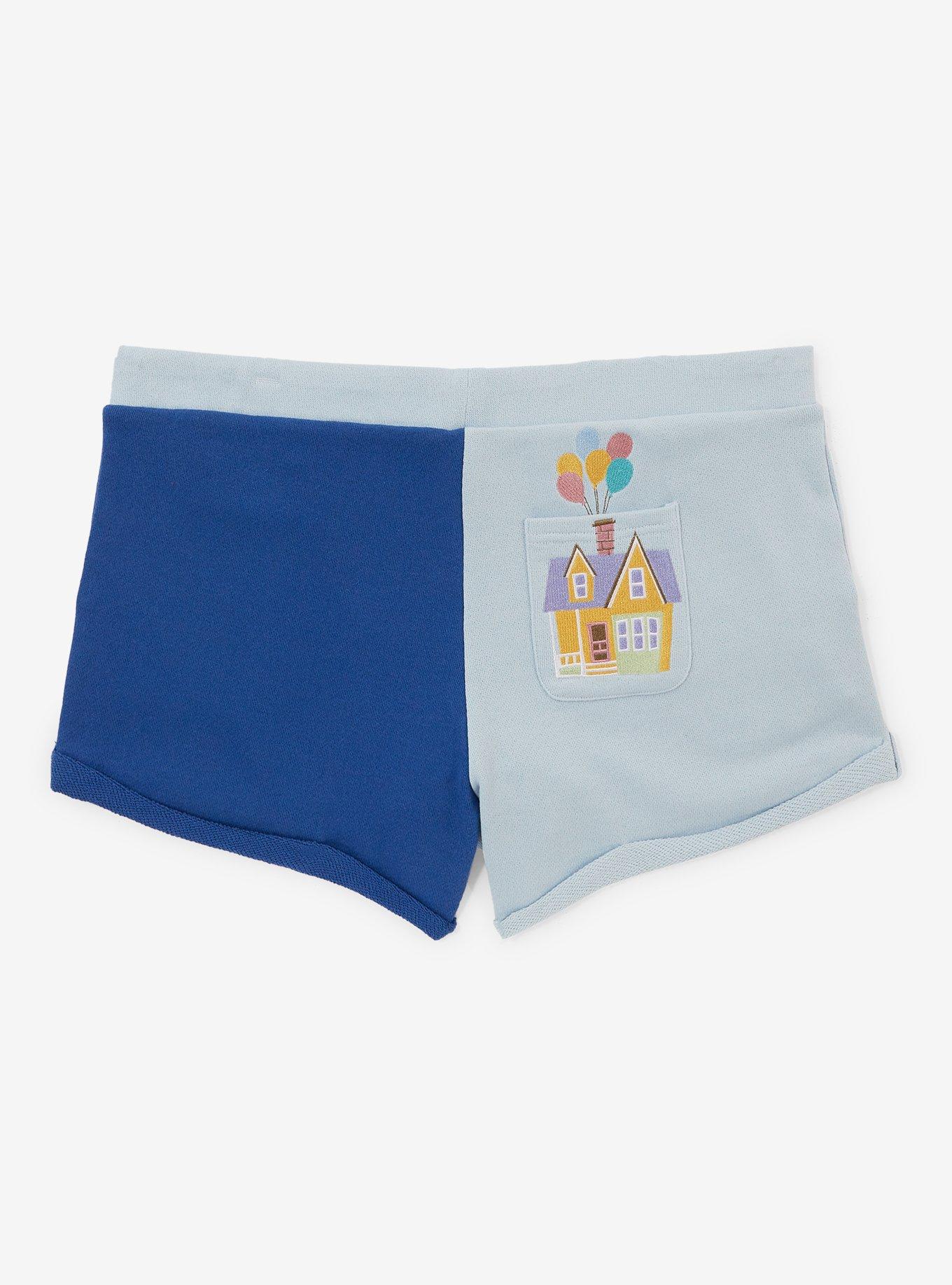 Her Universe Disney Pixar Up Dug Split Lounge Shorts Plus Size, , hi-res