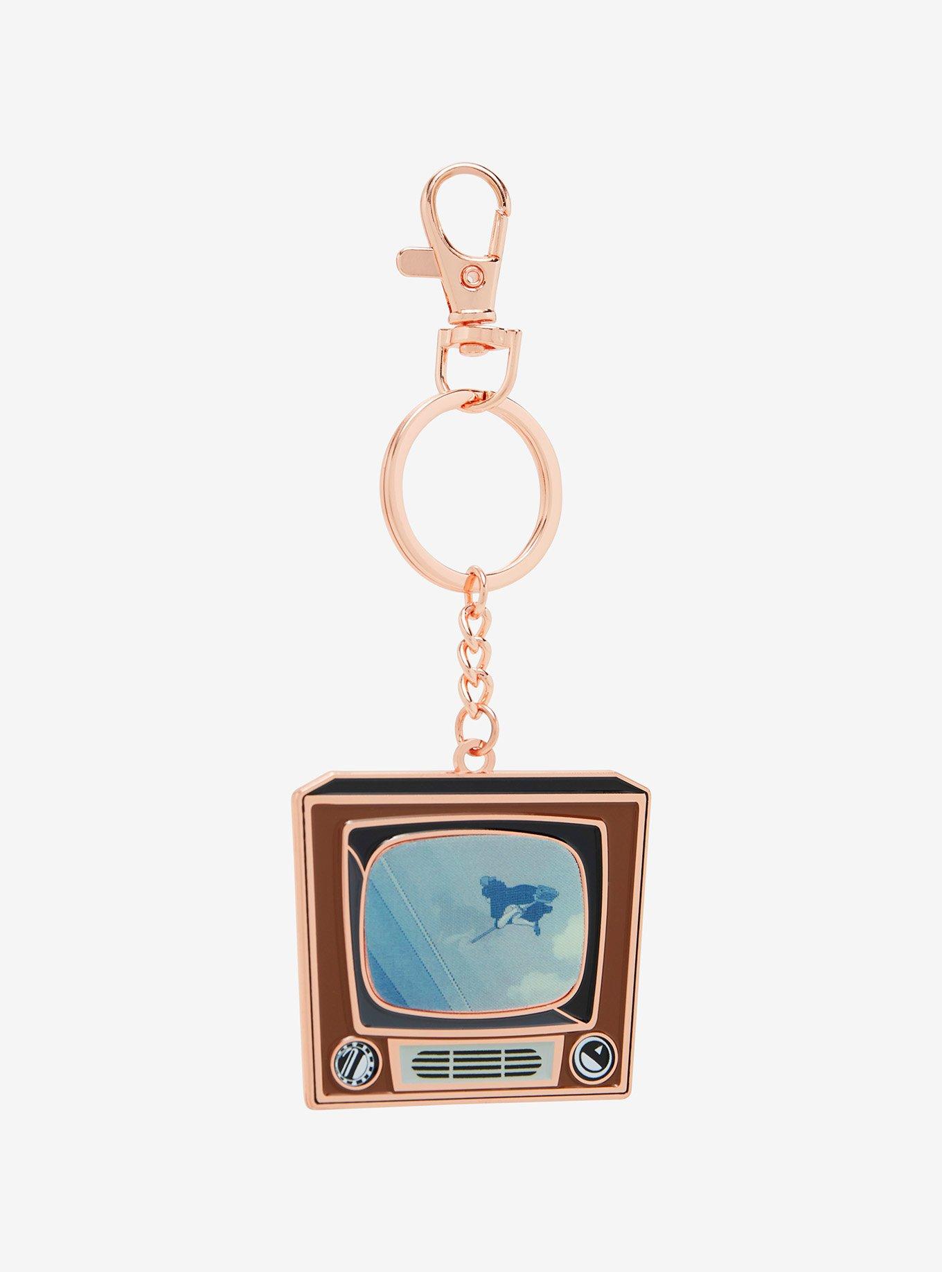 Studio Ghibli® Kiki's Delivery Service Kiki Flying Television Lenticular Keychain, , hi-res