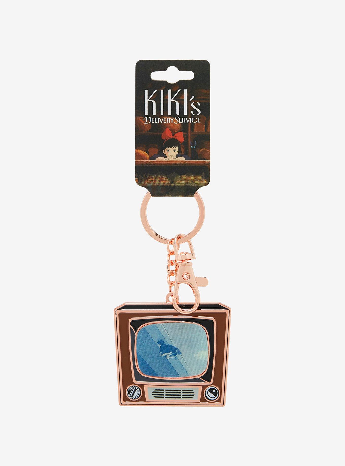 Studio Ghibli® Kiki's Delivery Service Kiki Flying Television Lenticular Keychain, , alternate