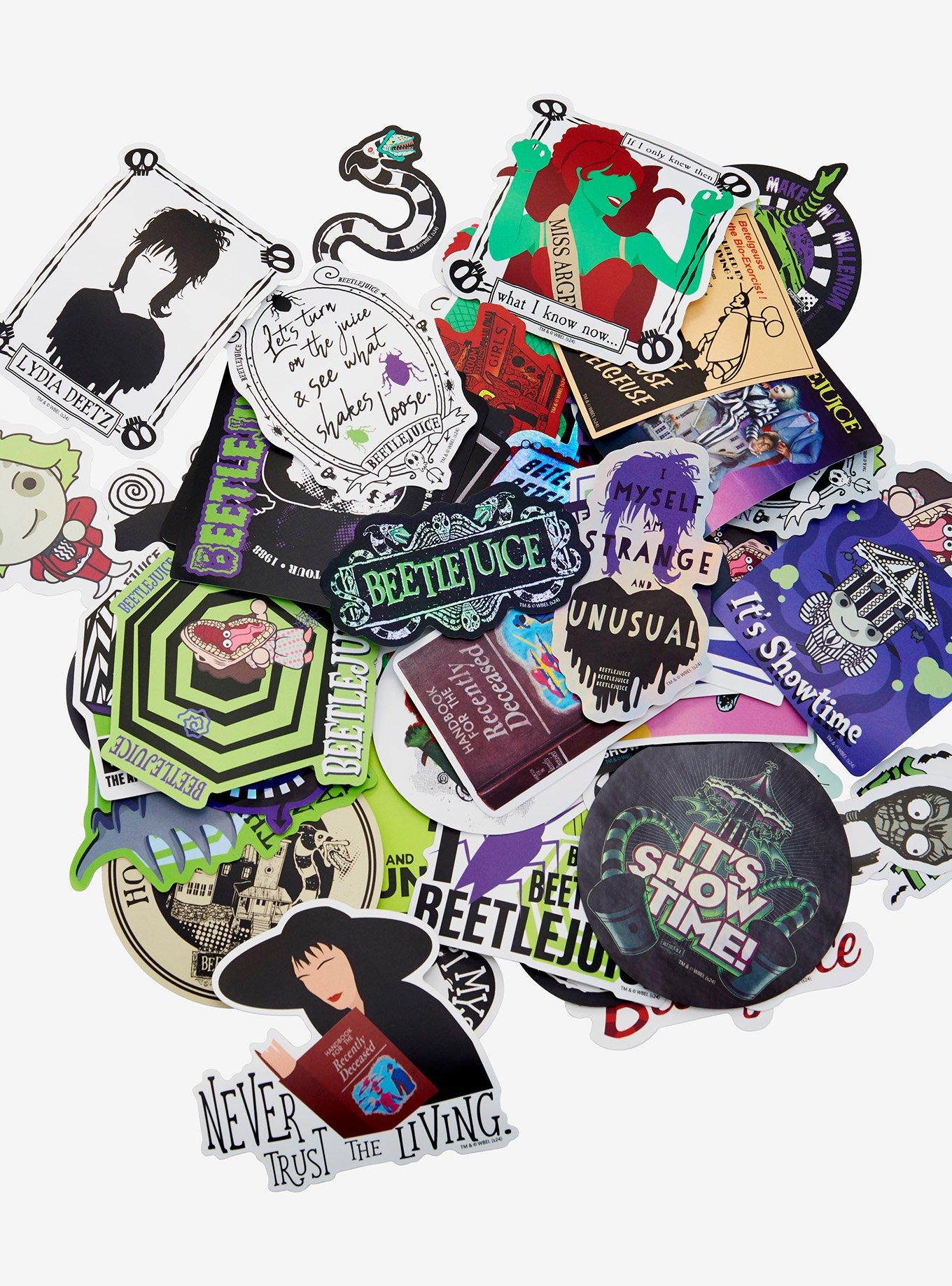 ConQuest Journals Beetlejuice Sticker Pack, , hi-res