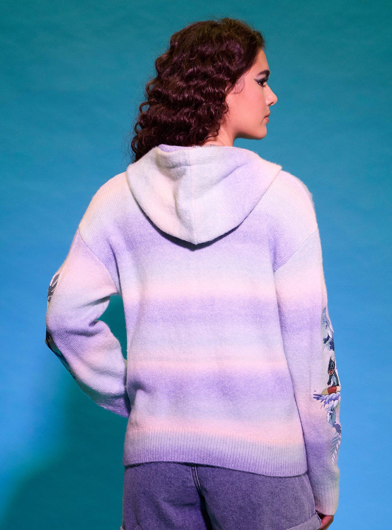 Her Universe Disney Lilo & Stitch Surfing Stitch Hoodie, BLUE, alternate