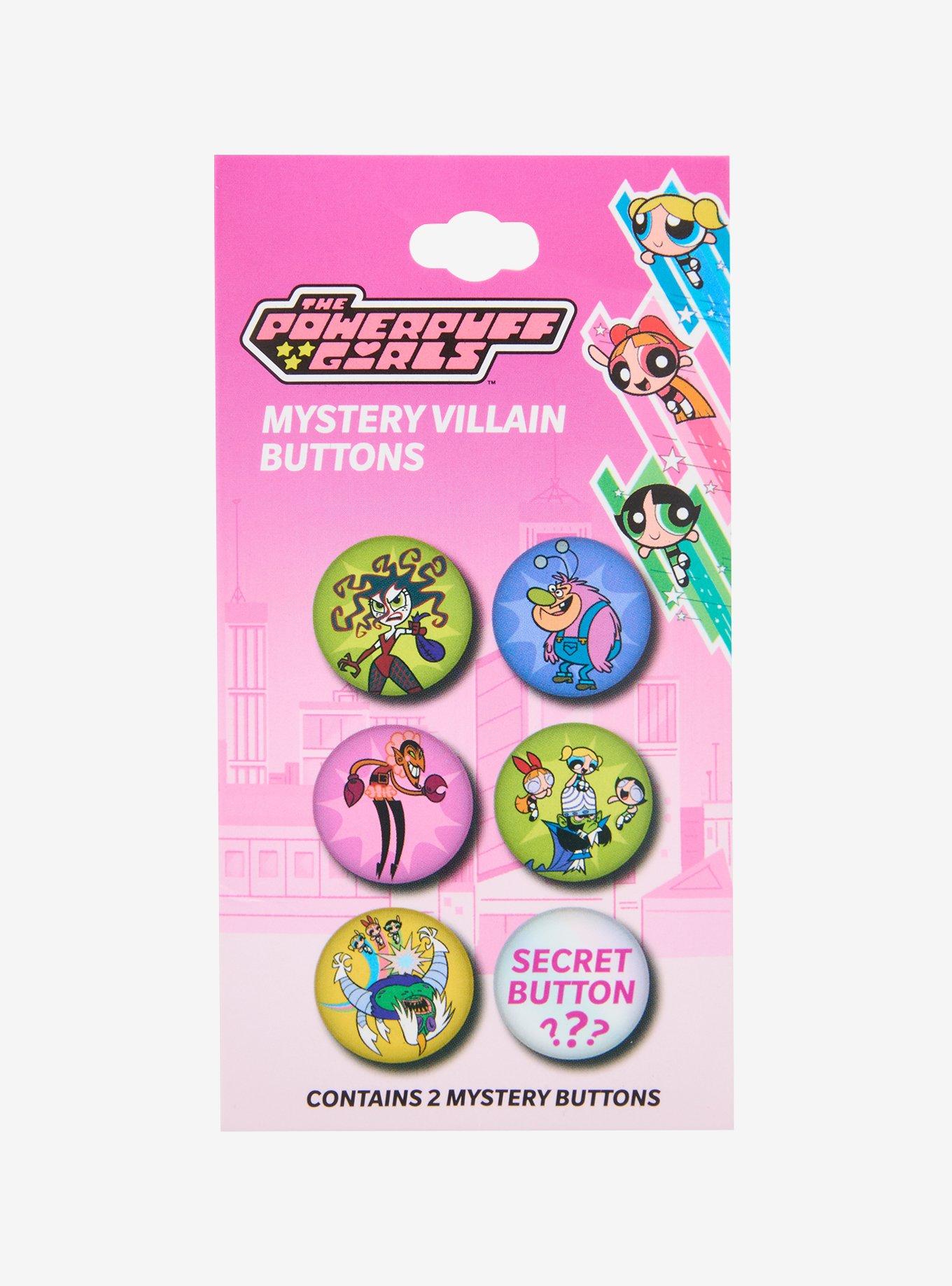 The Powerpuff Girls Circular Blind Box Button Set, , alternate