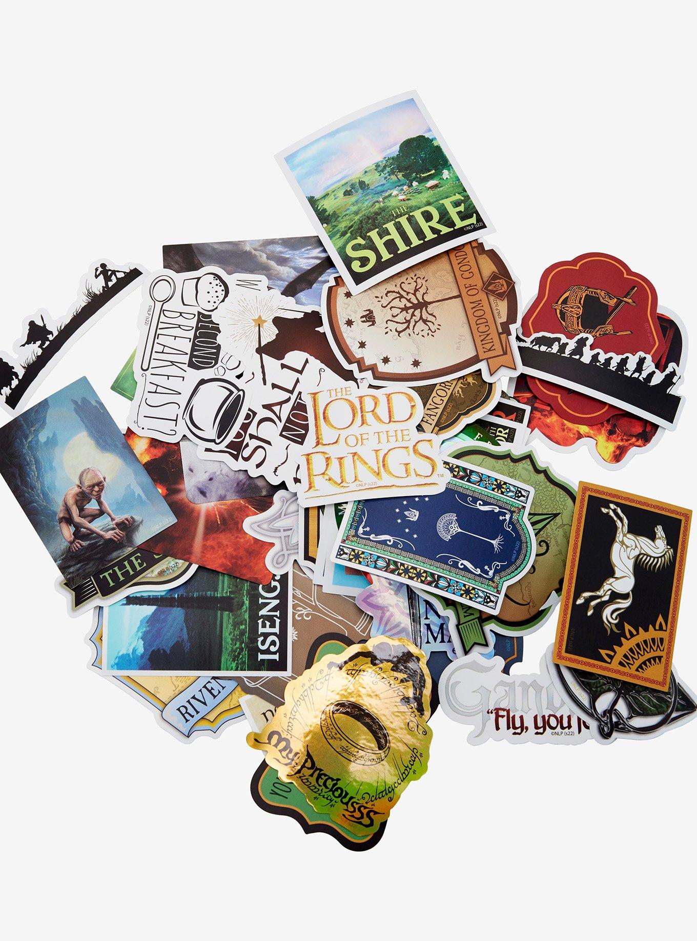 ConQuest Journals The Lord Of The Rings Sticker Pack, , alternate