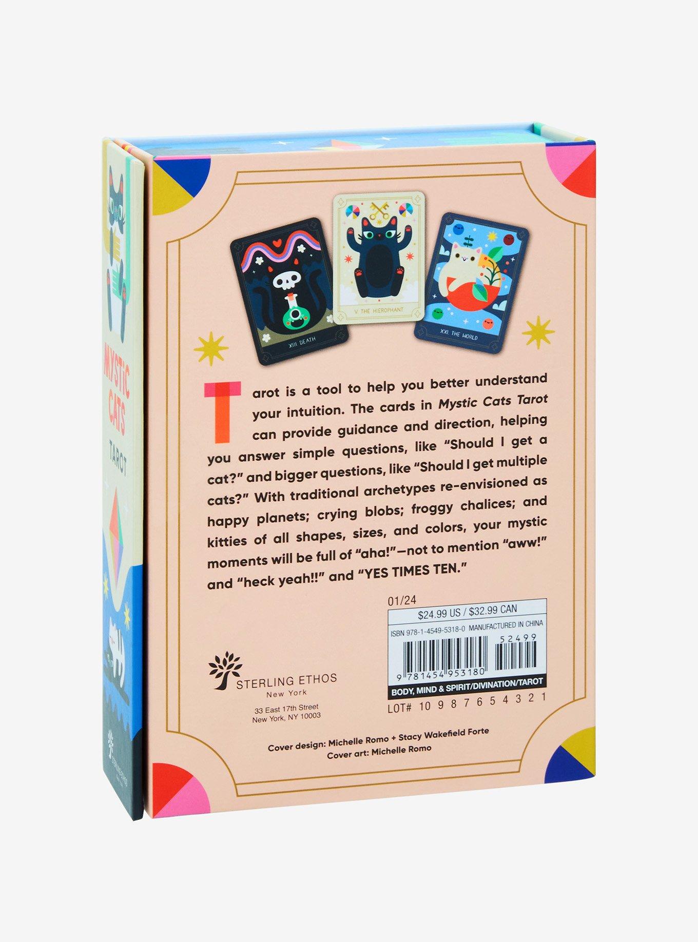 Mystic Cats Tarot Cards & Guidebook, , alternate