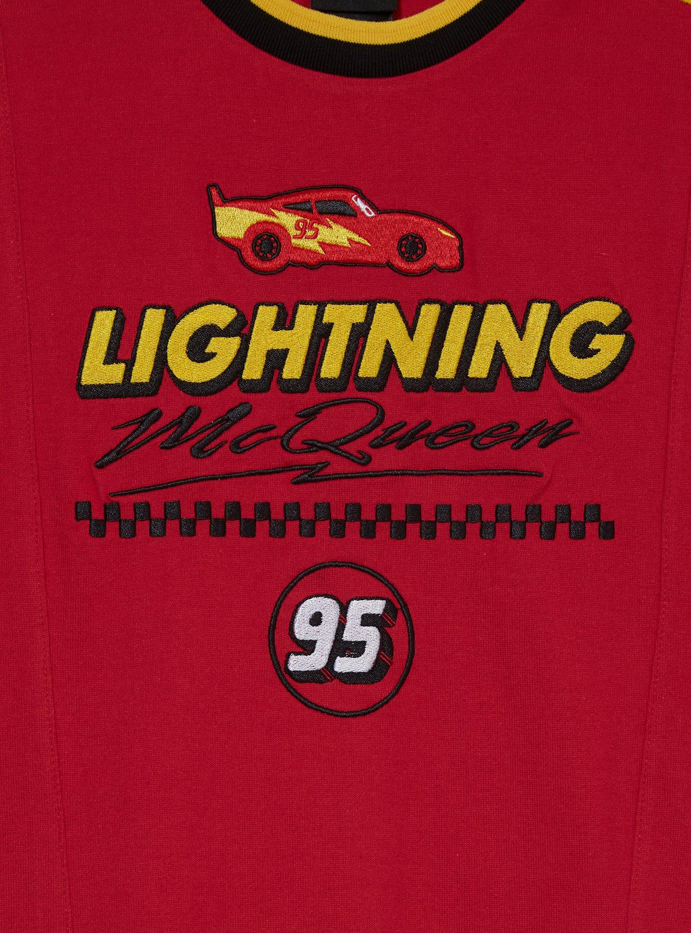 Disney Pixar Cars Lightning McQueen Racing T-Shirt - BoxLunch Exclusive, RED, alternate