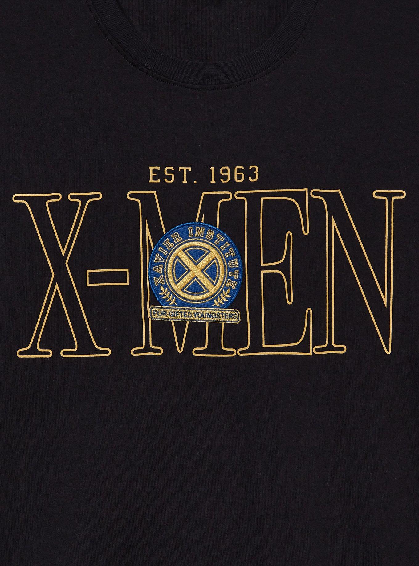 Marvel X-Men Embroidered Logo T-Shirt — BoxLunch Exclusive, , hi-res