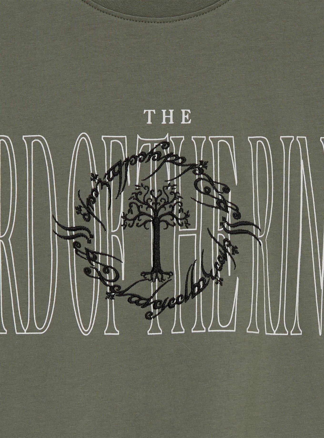 The Lord of the Rings Embroidered Title T-Shirt - BoxLunch Exclusive, , hi-res