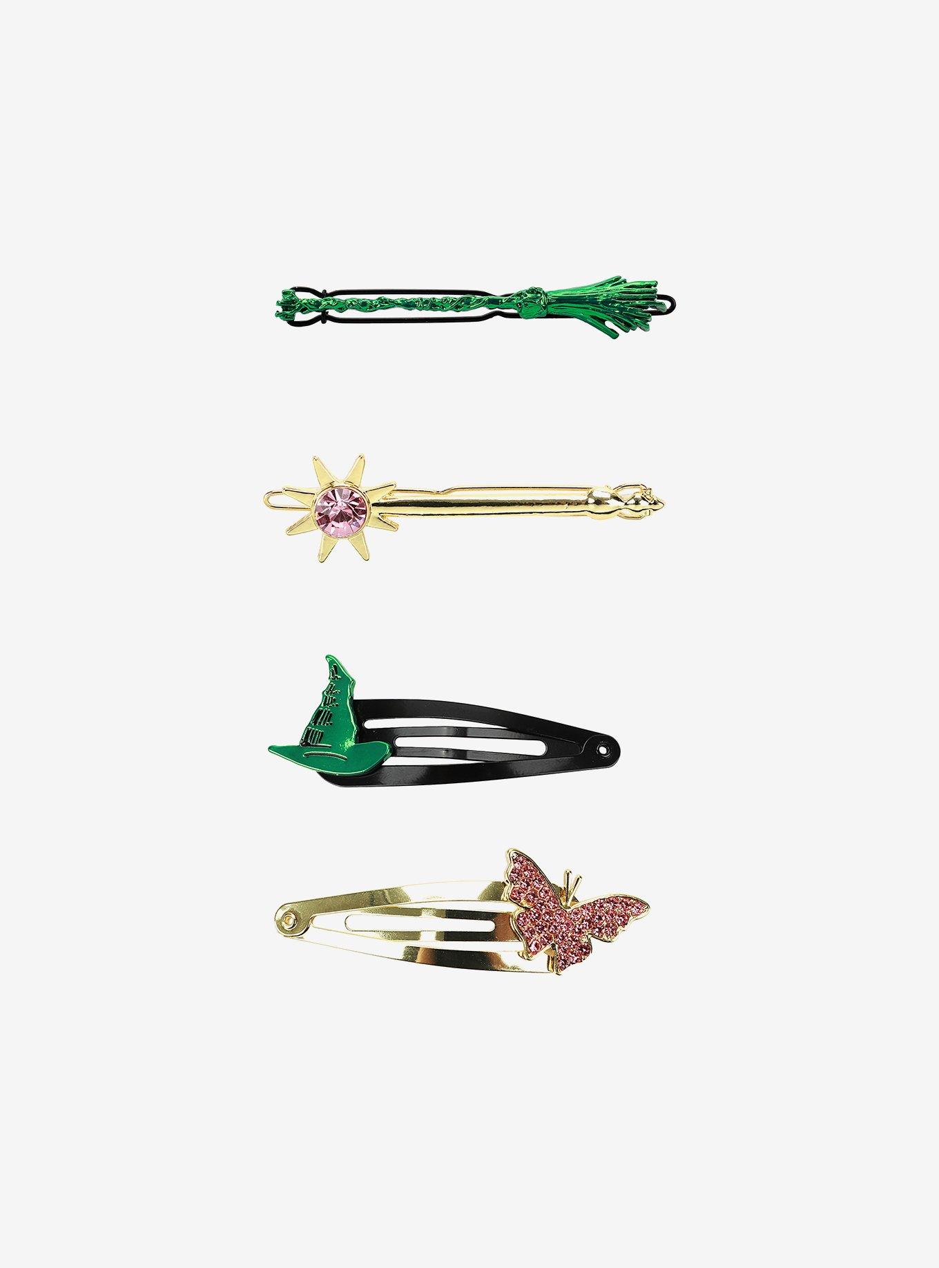 Wicked Elphaba & Glinda Hair Clip Set, , alternate