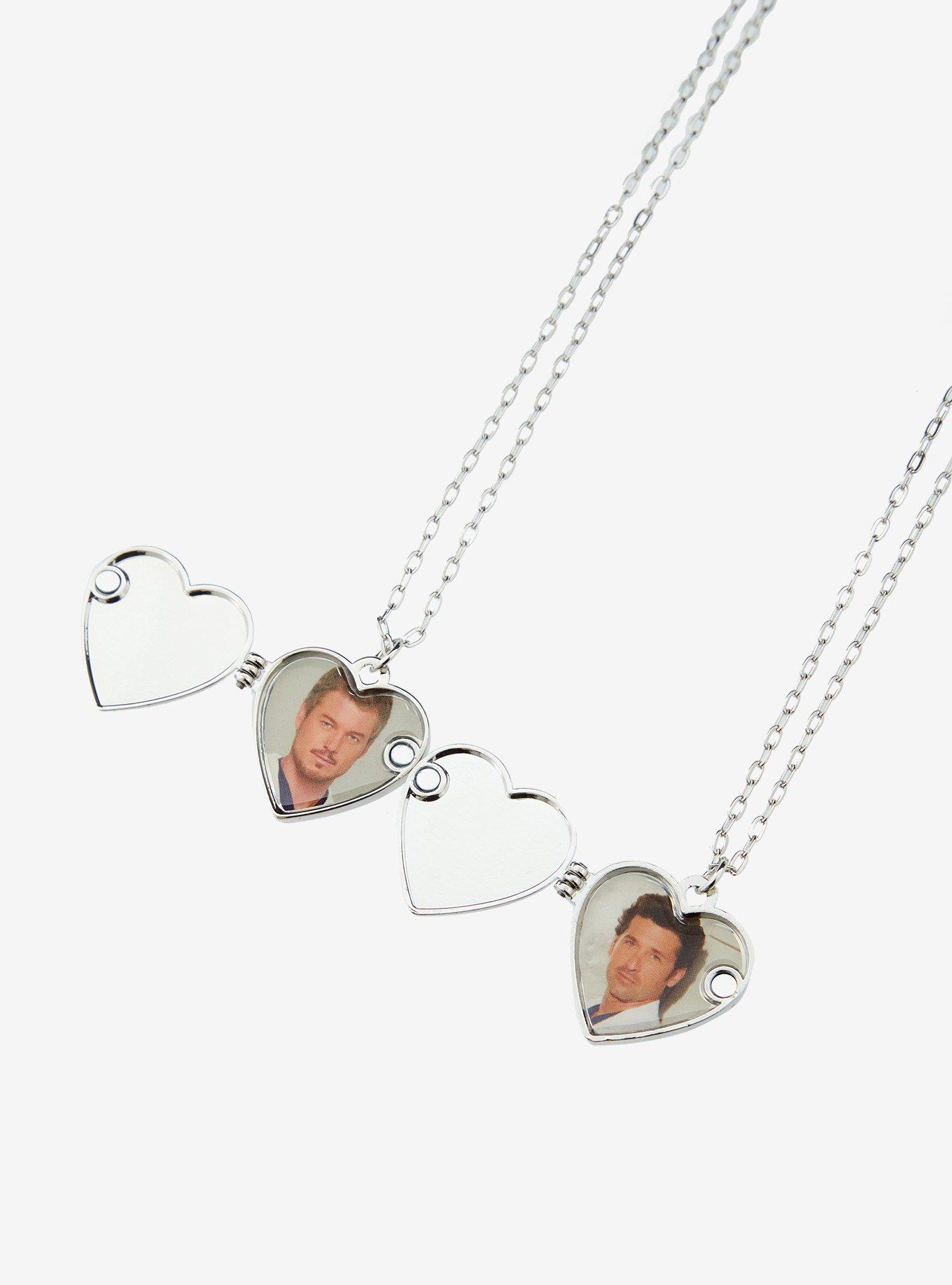 Grey's Anatomy McDreamy McSteamy Best Friend Necklace Set, , alternate