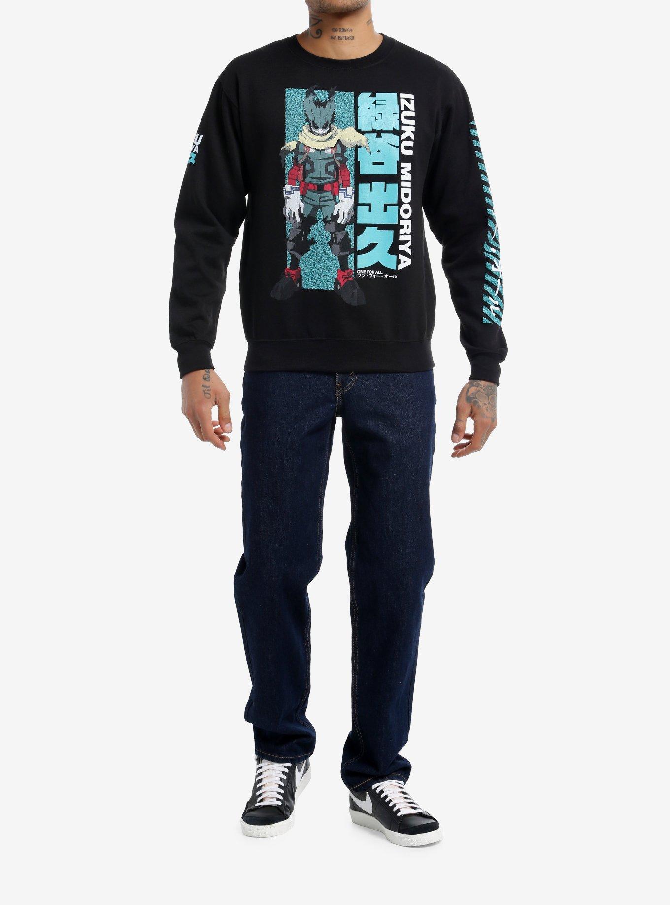 My Hero Academia Vigilante Deku Sweatshirt, , hi-res