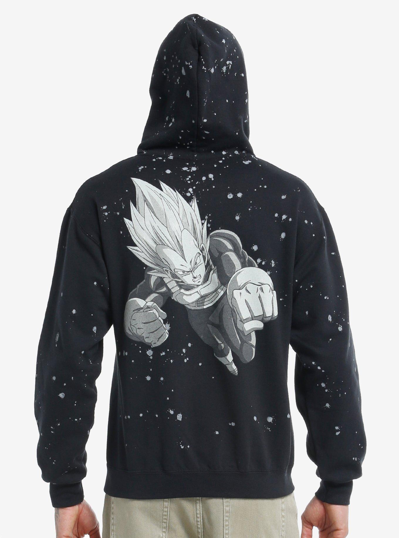 Dragon Ball Z Goku & Vegeta Splatter Hoodie, , hi-res