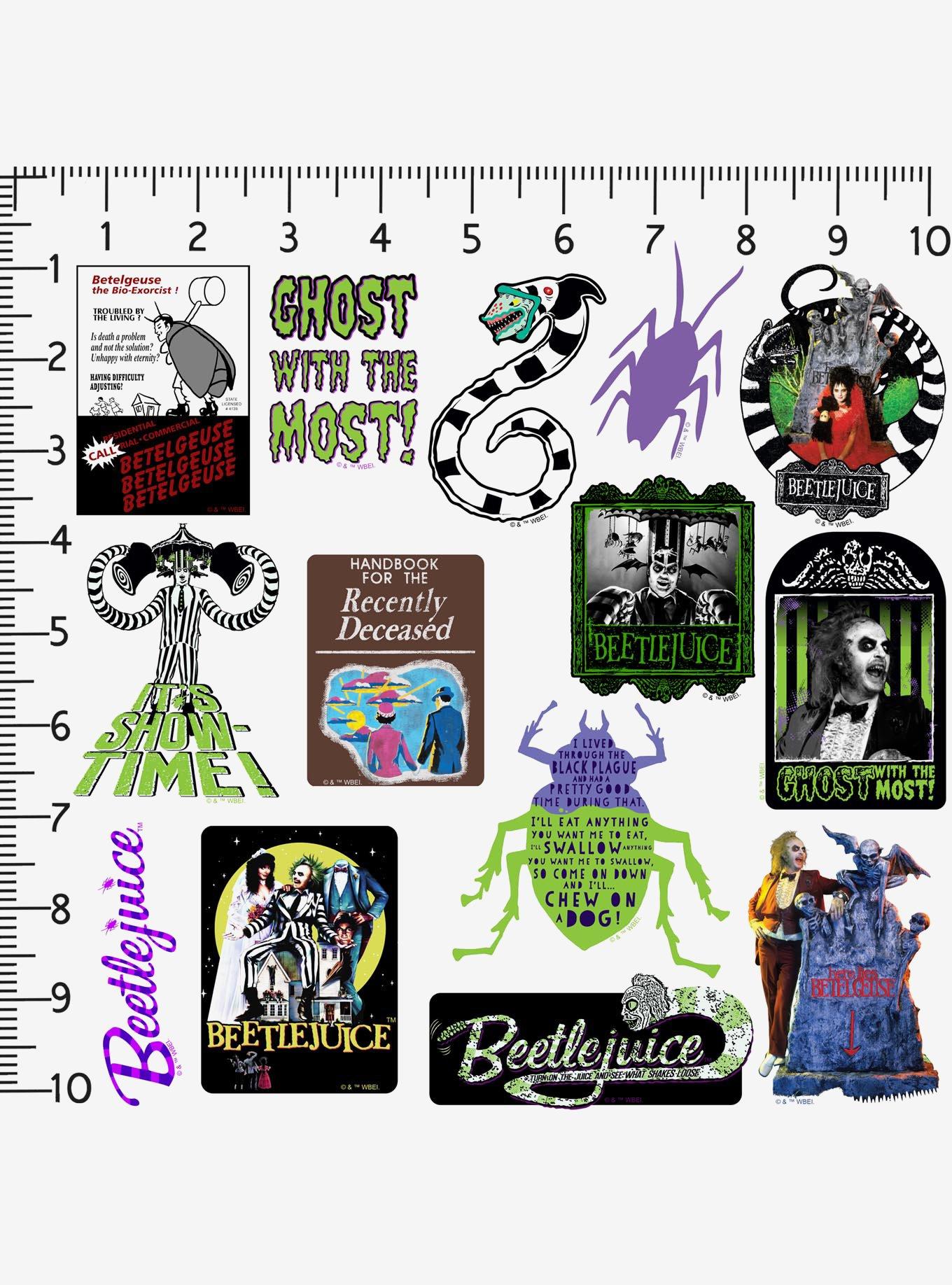 Beetlejuice Sticker Pack, , alternate