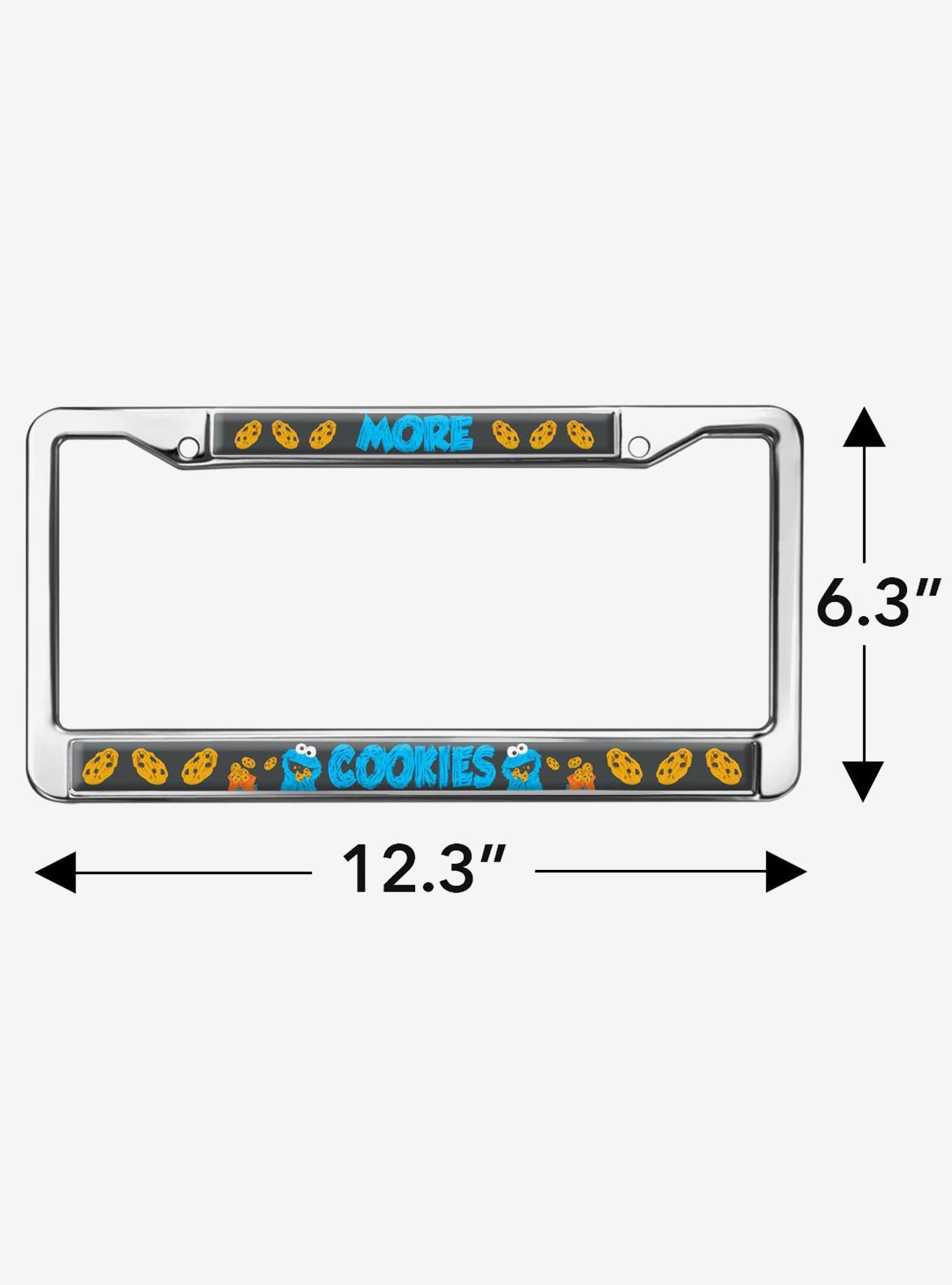 Sesame Street More Cookies Metal License Plate Frame, , hi-res