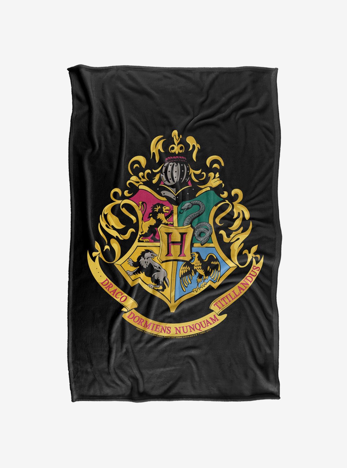 Harry Potter Hogwarts Crest 36x58" Throw Blanket, , hi-res